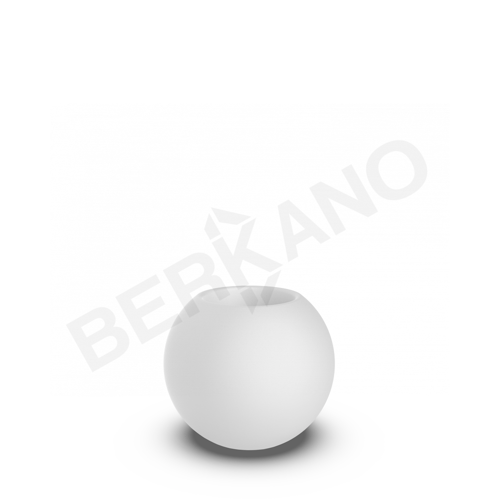 Кашпо Terra 40 белого цвета