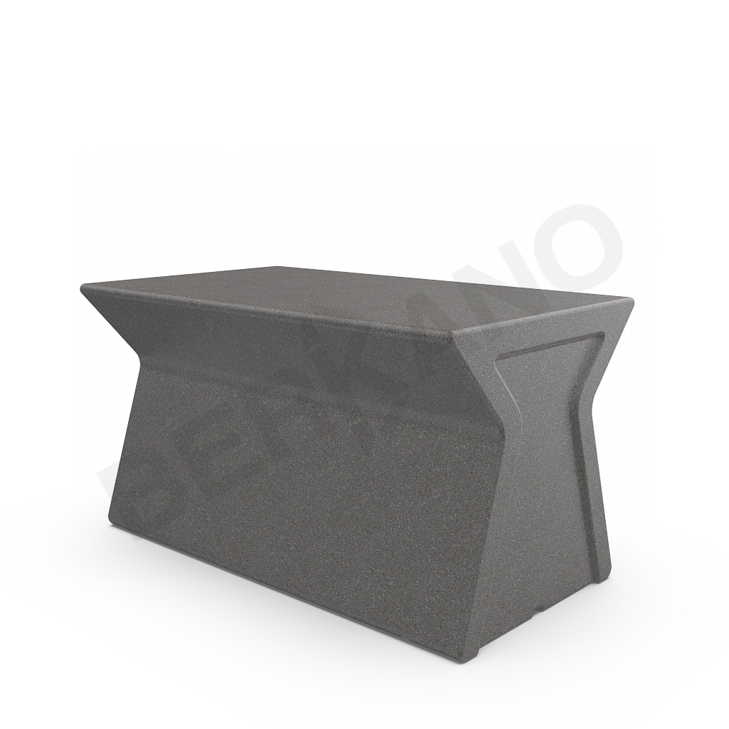 Скамейка X-seat Line Gray Granite - фото 1