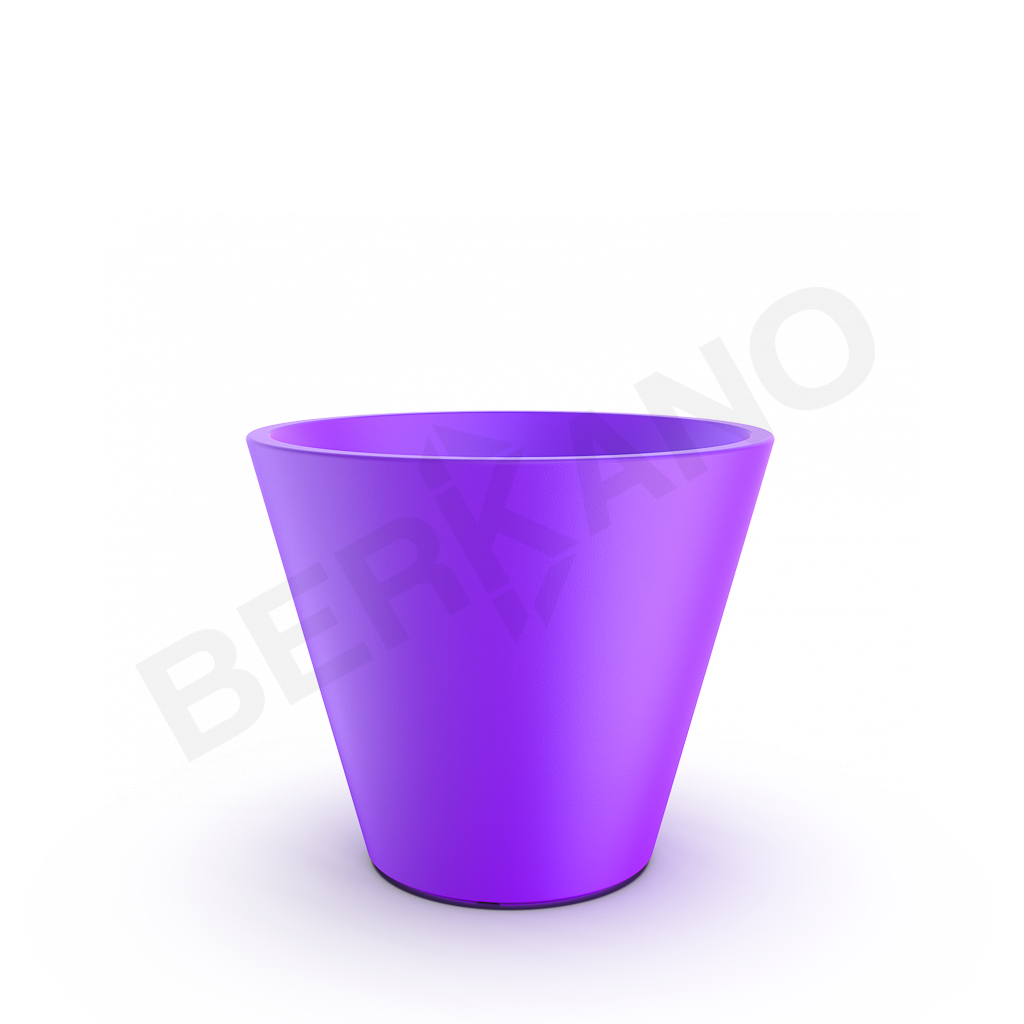Кашпо Bliss 50 сиреневого цвета - фото 1