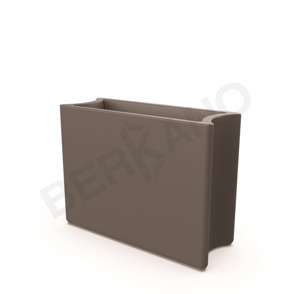 Кашпо Smoov Planter Line DB кофейного цвета - фото 1