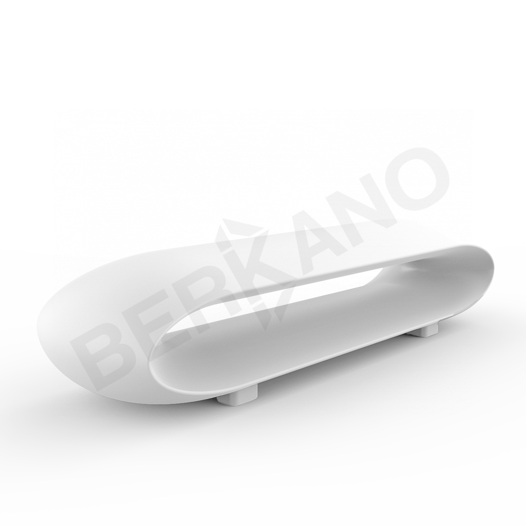 Скамейка Hoop белого цвета