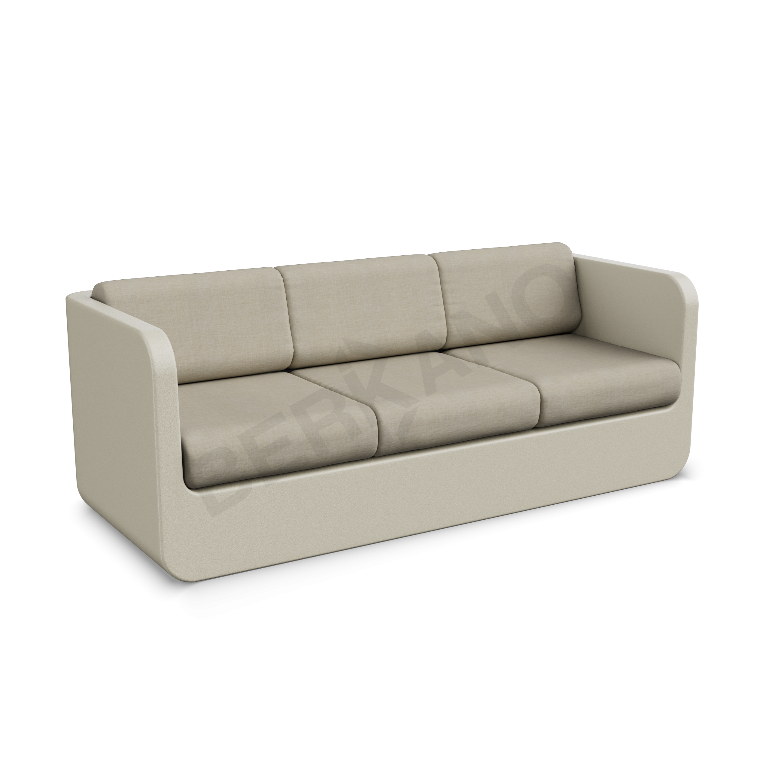 Диван Grace с подушками бежевого цвета / аксессуар бежевого цвета - фото 1