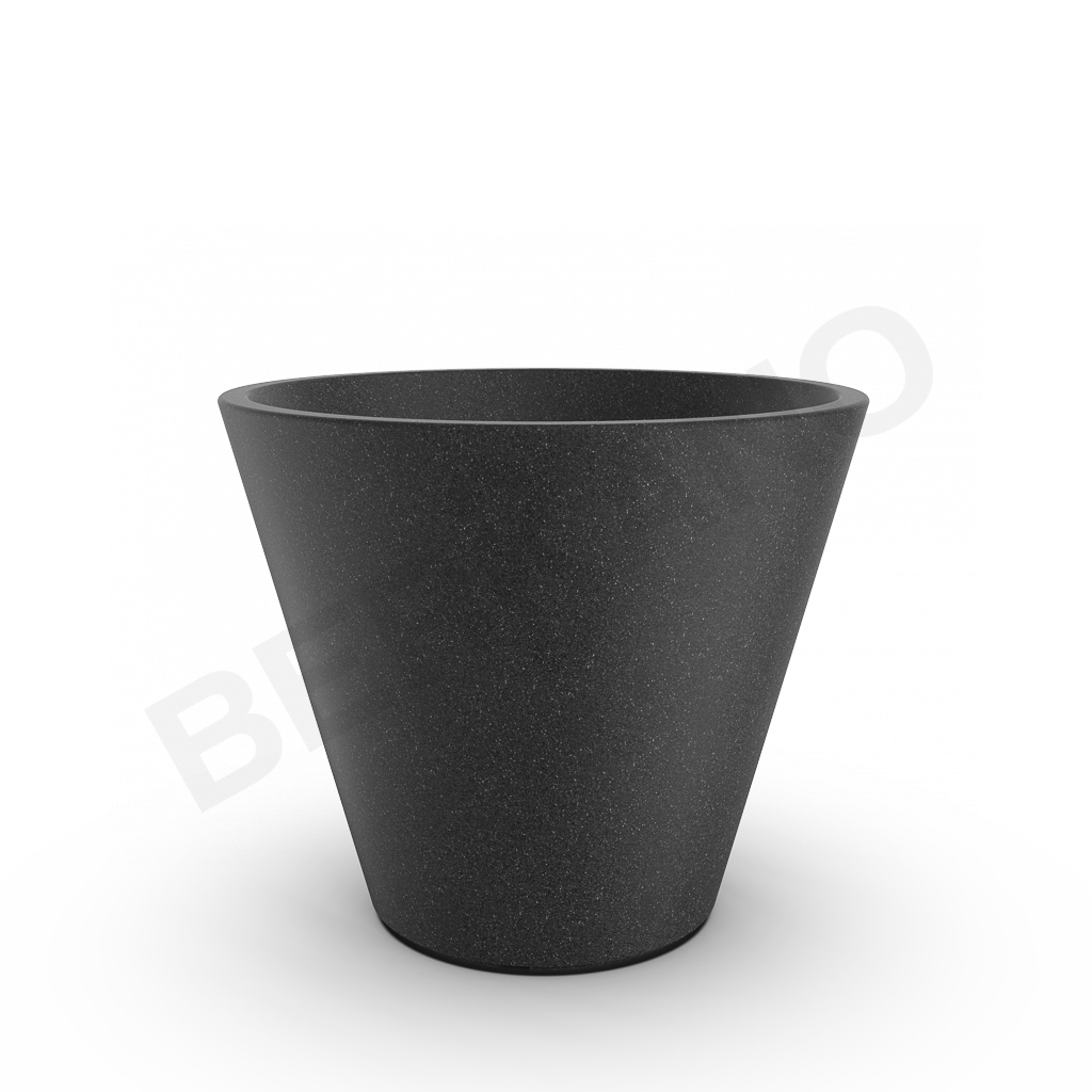 Кашпо Bliss 65 DB Black Granite - фото 1