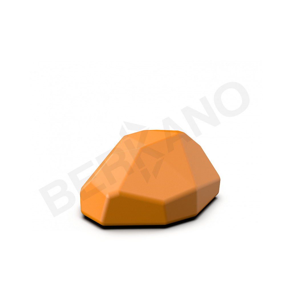 Светильник Polystone 30 оранжевого цвета - фото 1