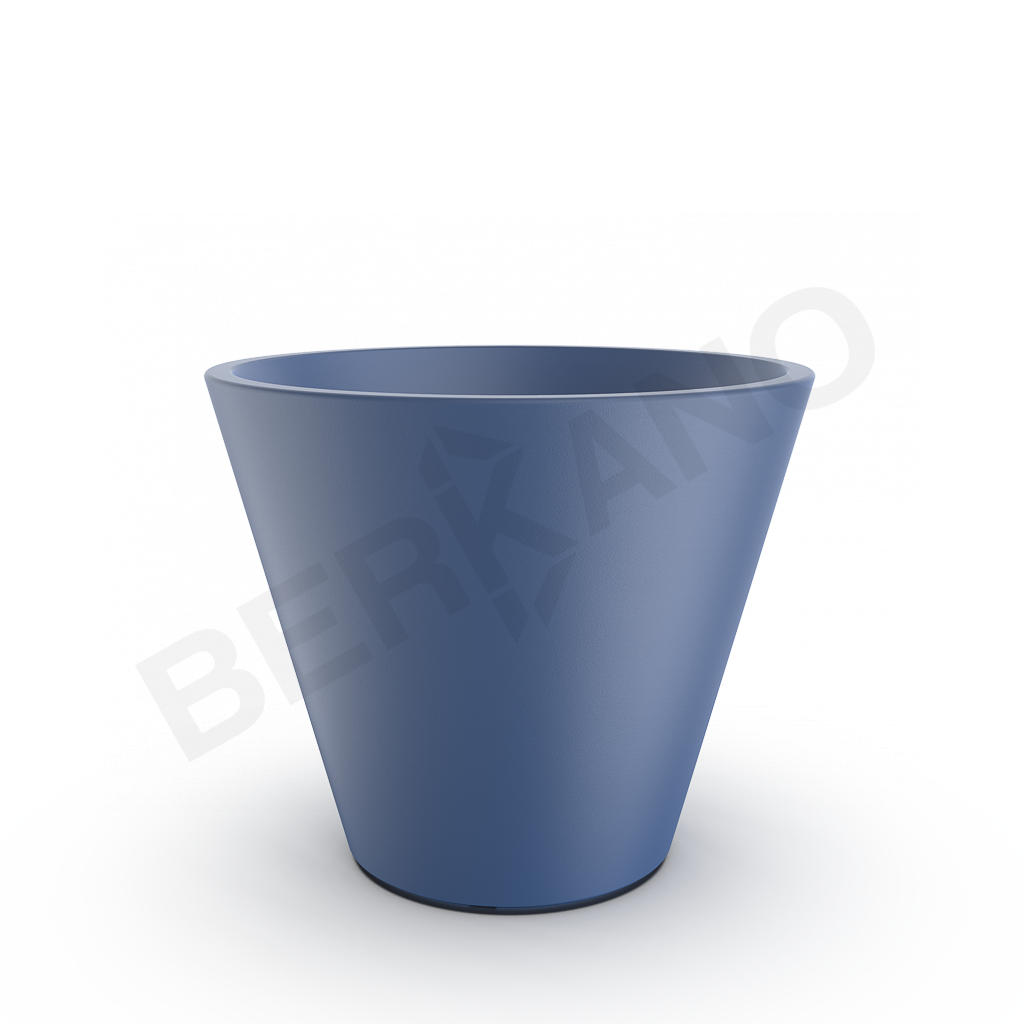 Кашпо Bliss 65 DB синего цвета - фото 1