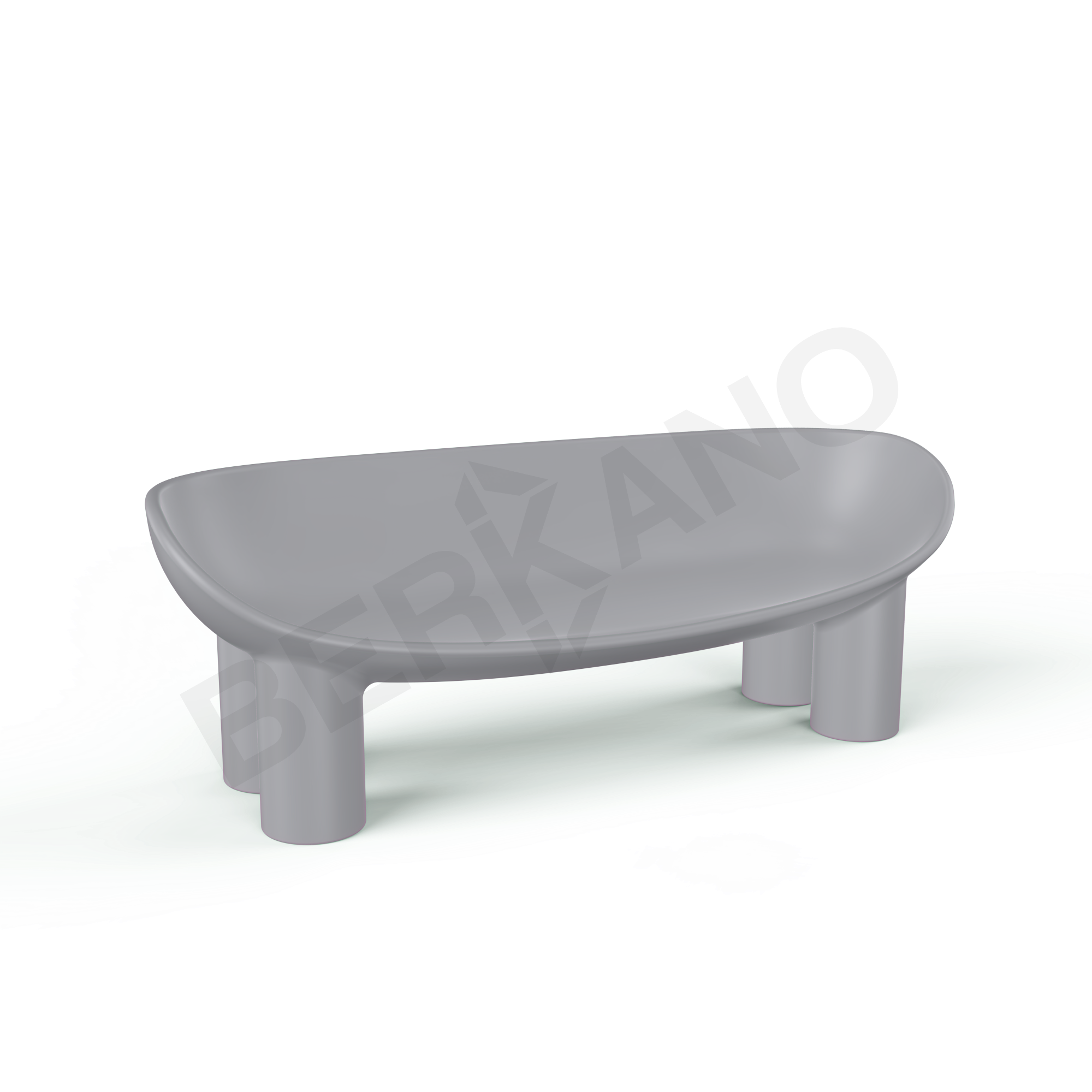 Диван SLON серого цвета - фото 1