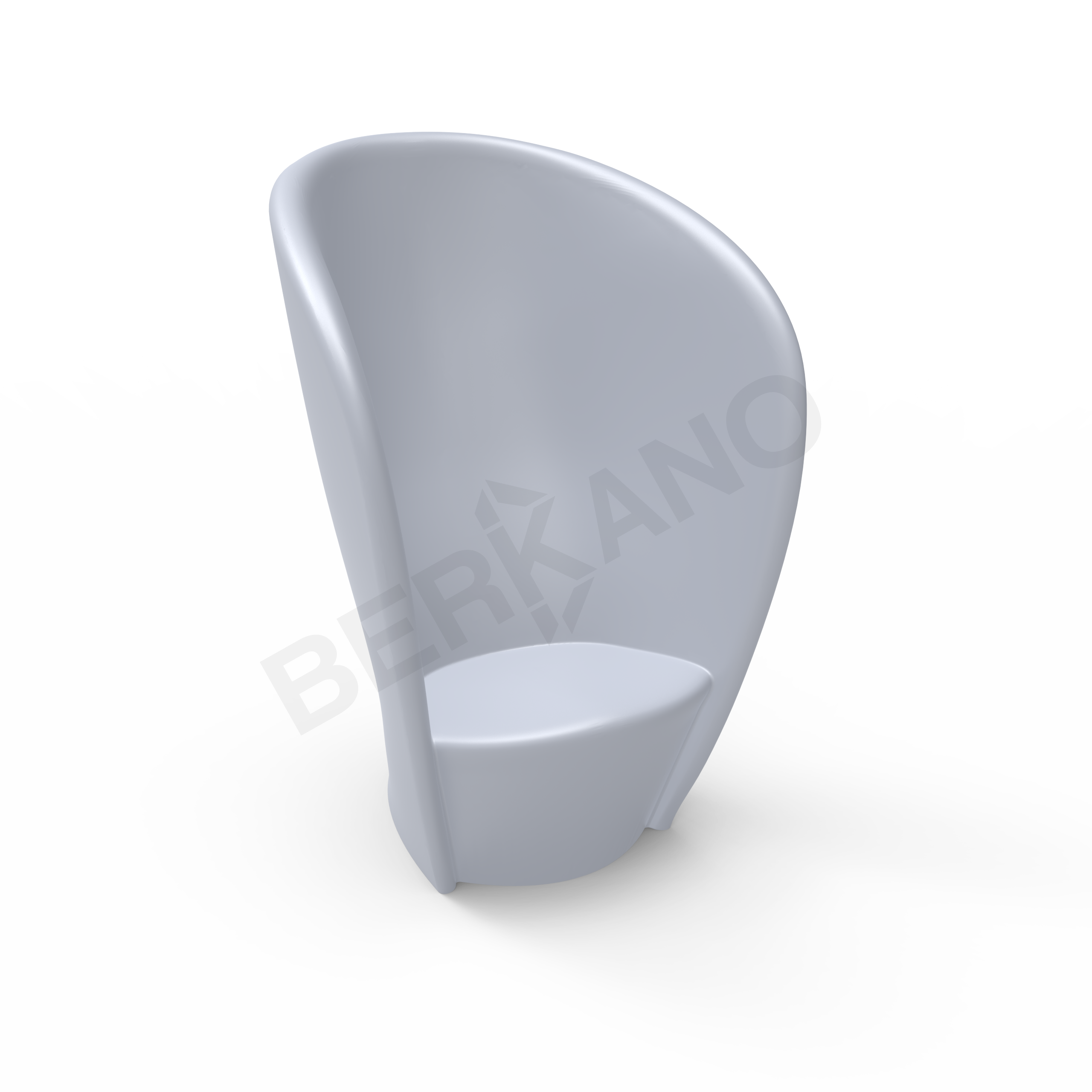 Кресло Harmony серого цвета - фото 1