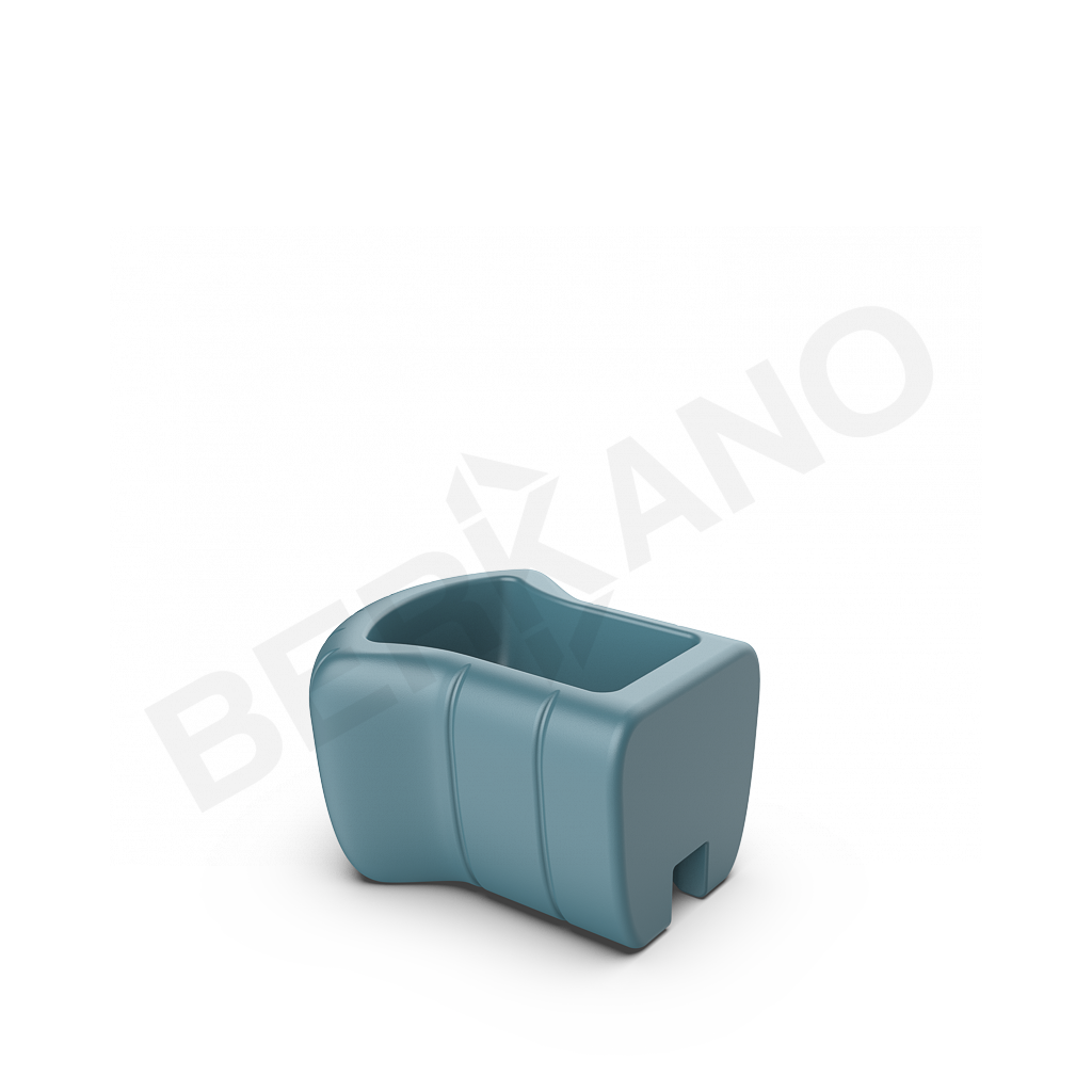 Кашпо-соединитель Y-seat tip DB бирюзового цвета - фото 1