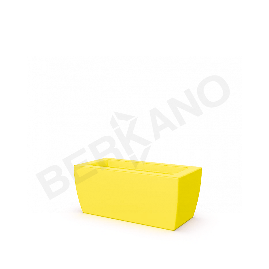 Кашпо Tenero 25 DB желтого цвета - фото 1