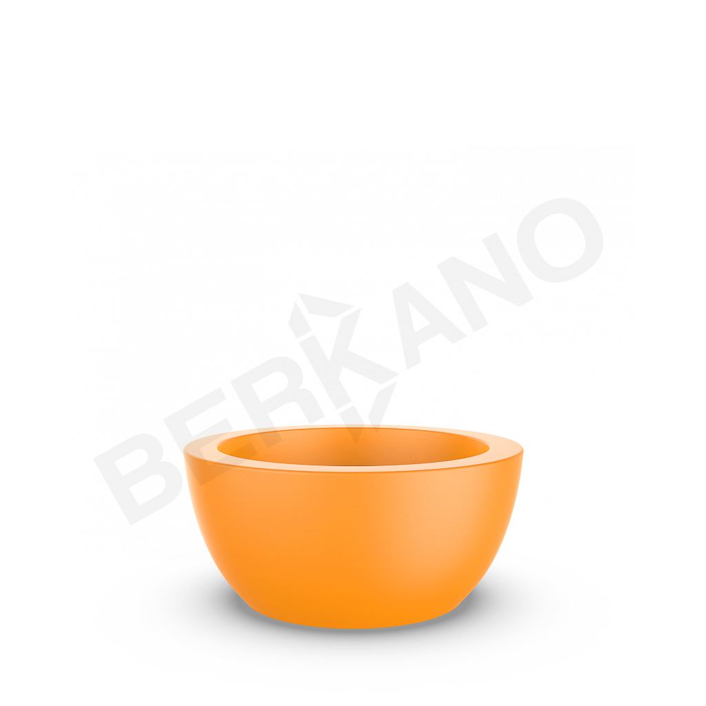 Кашпо Vetro 32 DB оранжевого цвета - фото 1