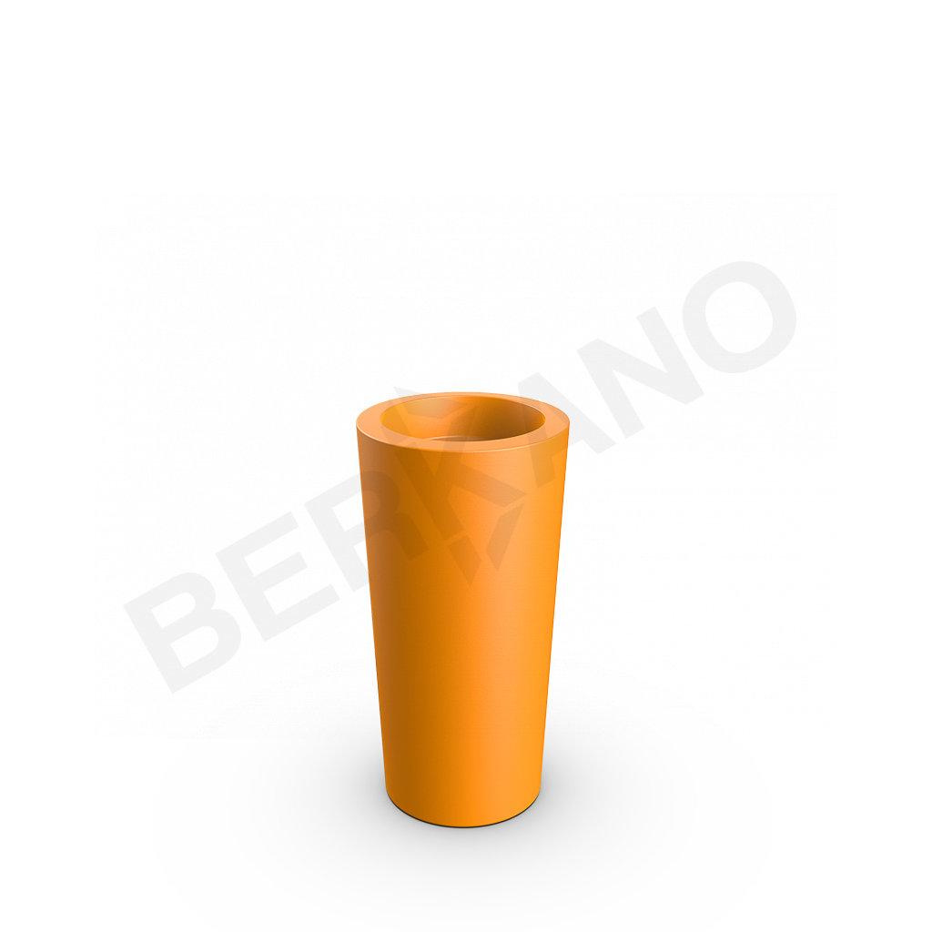 Кашпо Keila 70 DB оранжевого цвета - фото 1