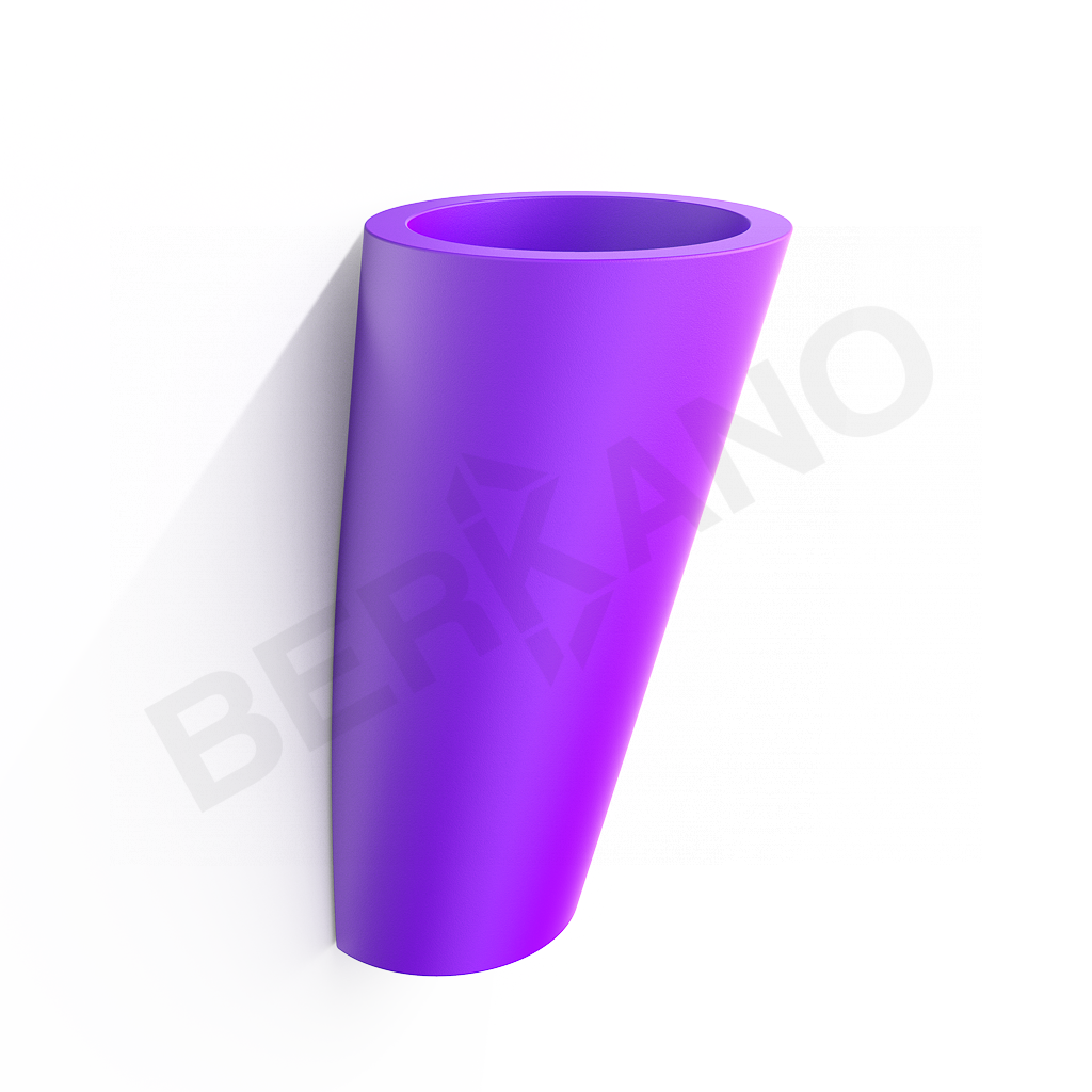 Кашпо Parette 90 DB сиреневого цвета - фото 1