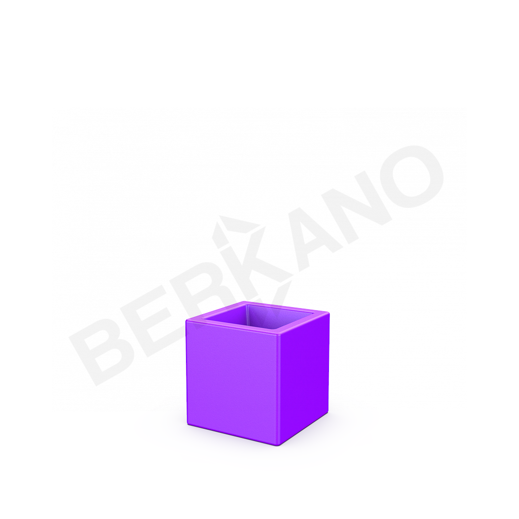 Кашпо Quarter 25 сиреневого цвета - фото 1