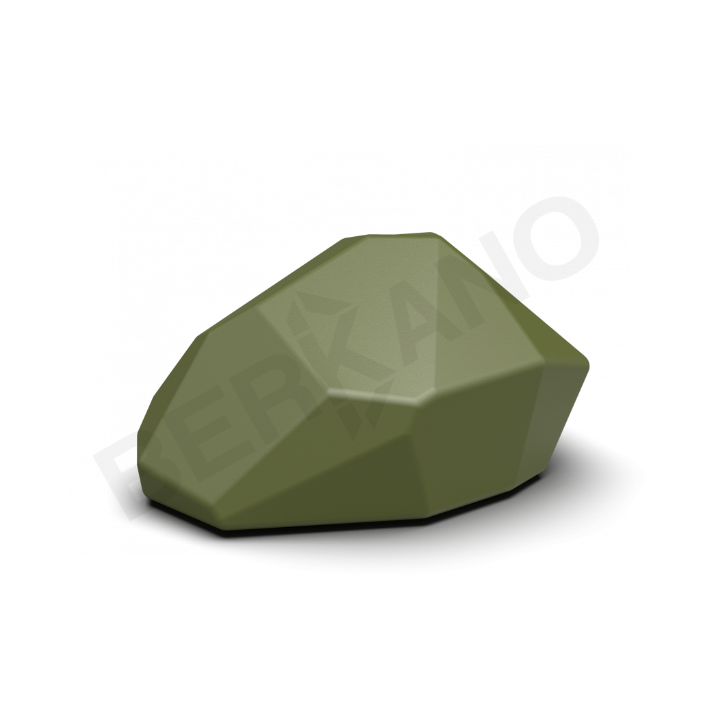 Светильник Polystone 45 темно-зеленого цвета - фото 1