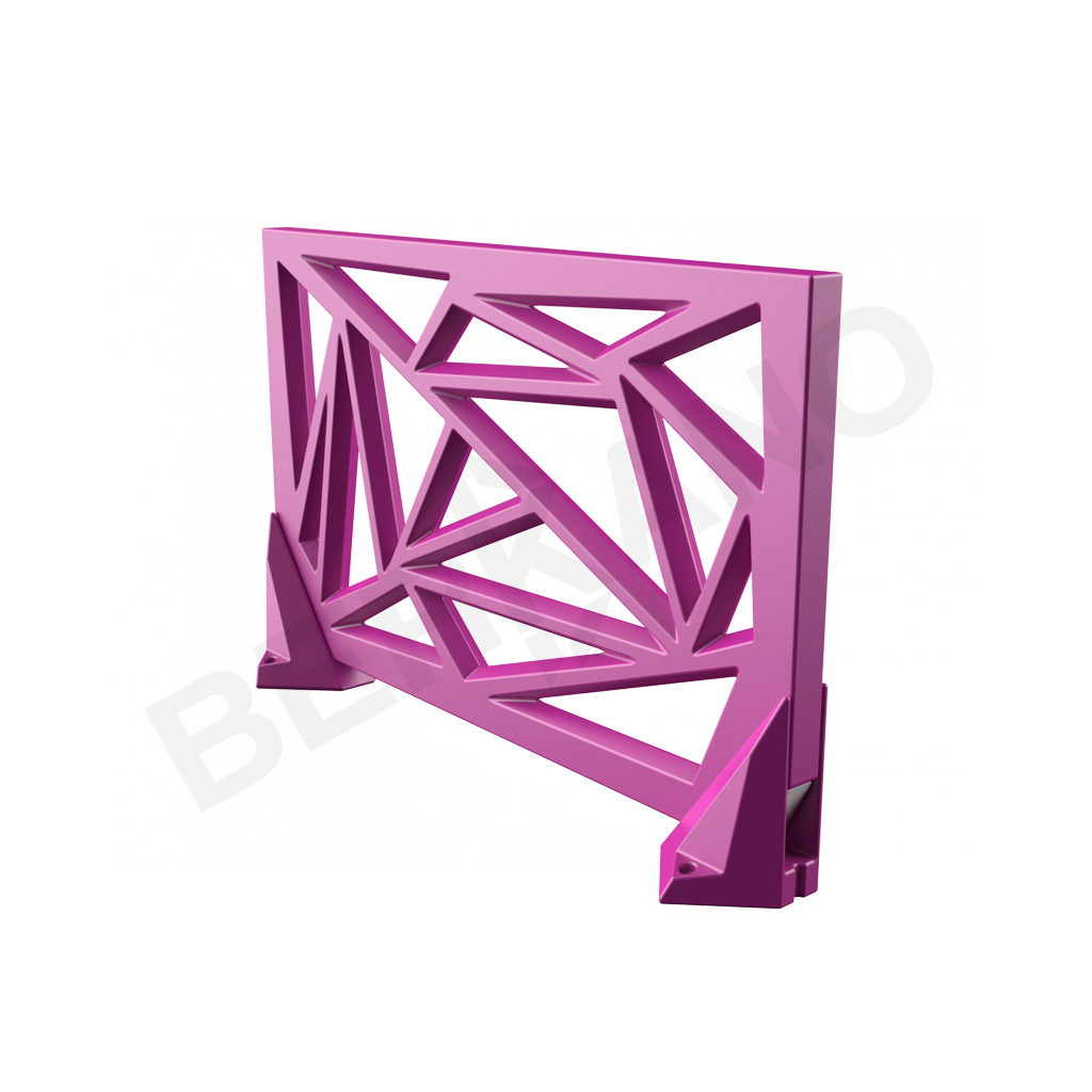 Зонирование Icelandic Fence фиолетового цвета - фото 1