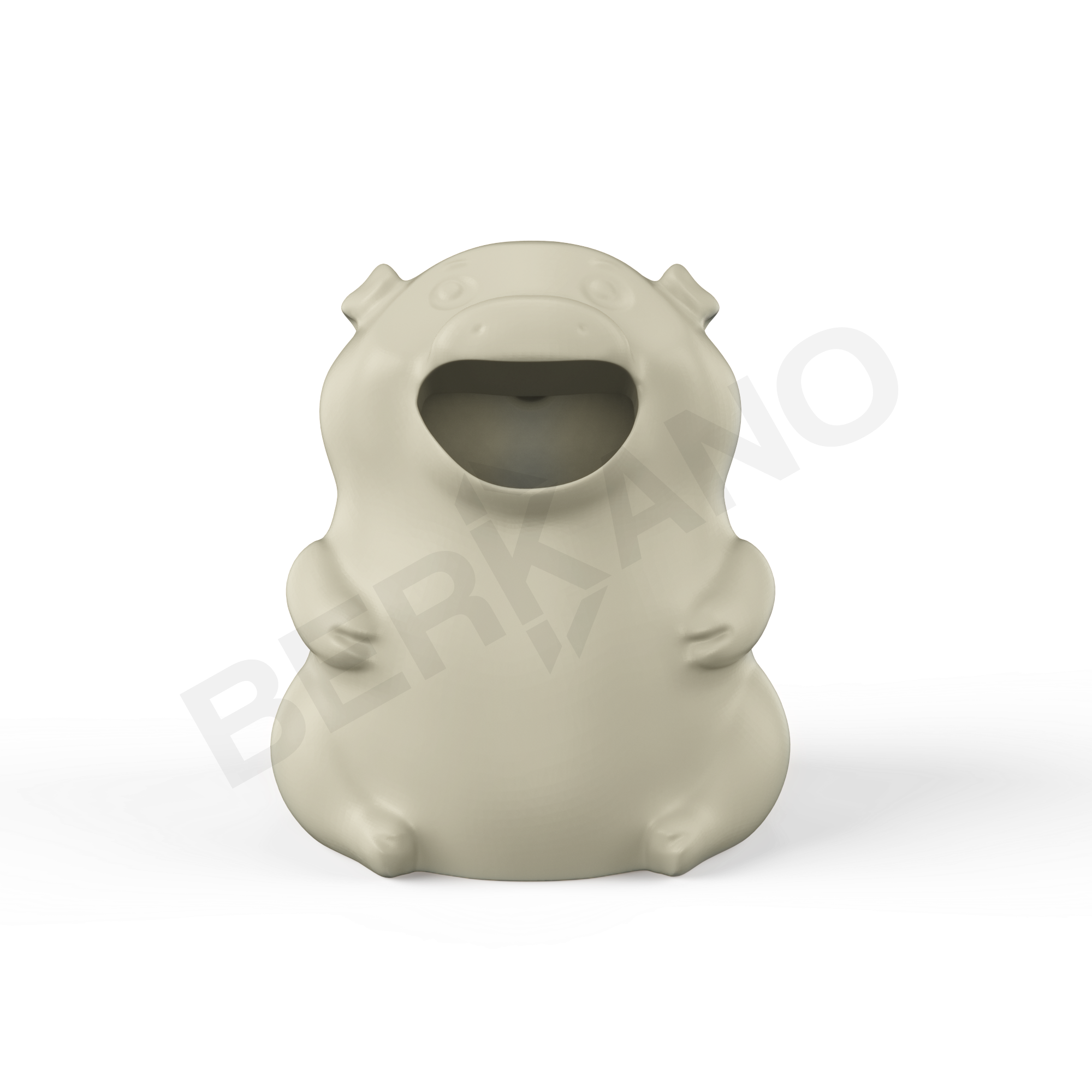 Урна детская BERKANO Piggy бежевого цвета - фото 1