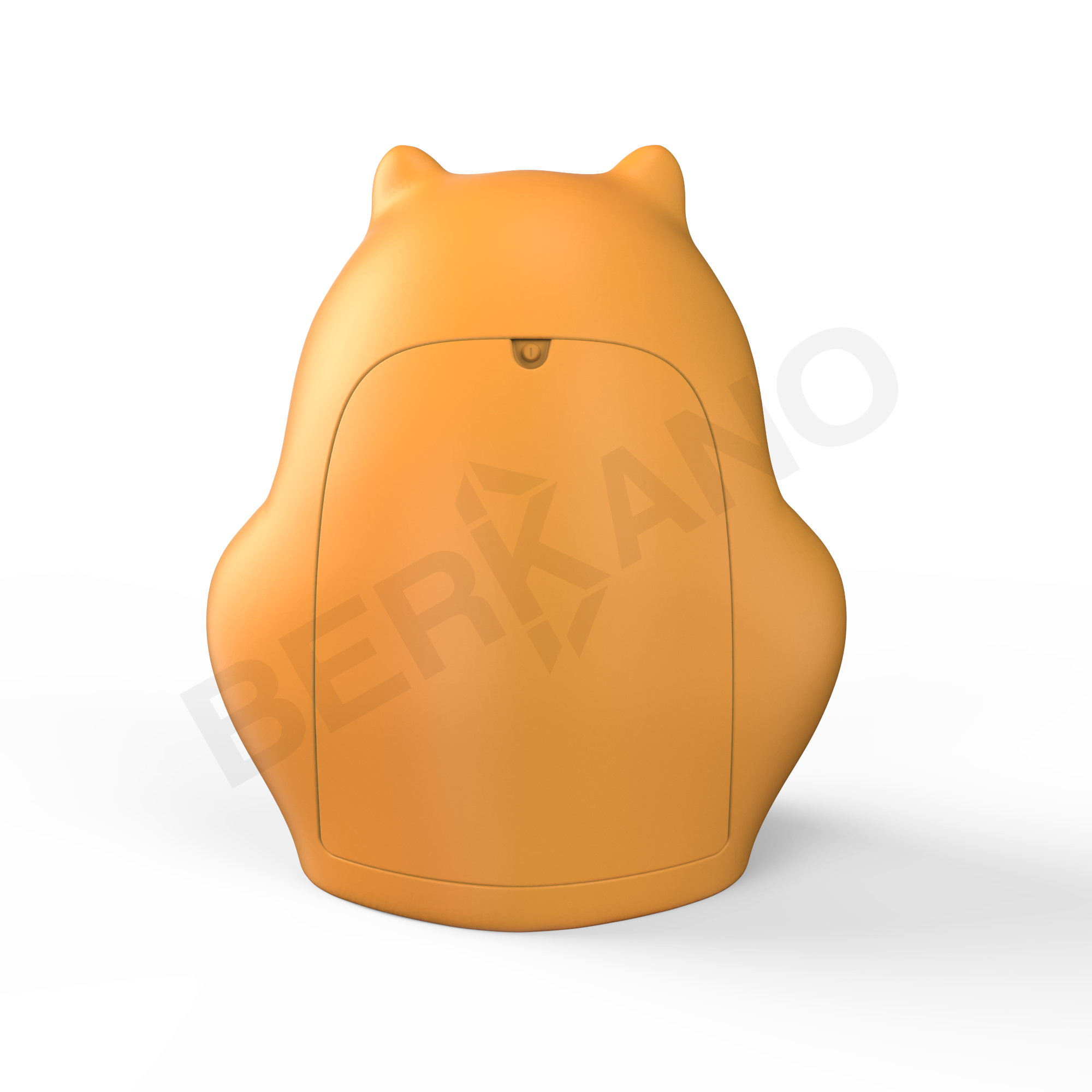 Урна детская BERKANO Frog оранжевого цвета - фото 2