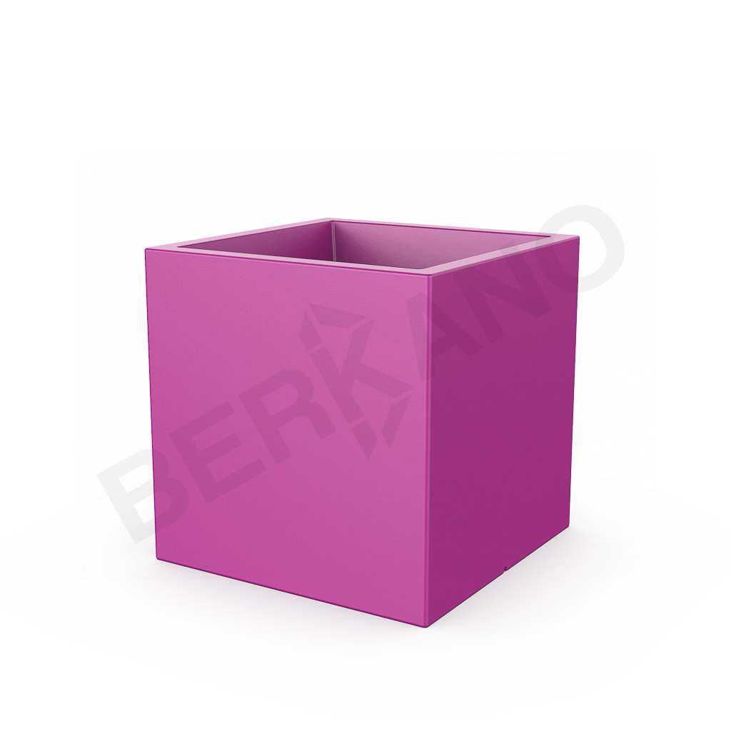 Кашпо Quarter 70 DB фиолетового цвета - фото 1