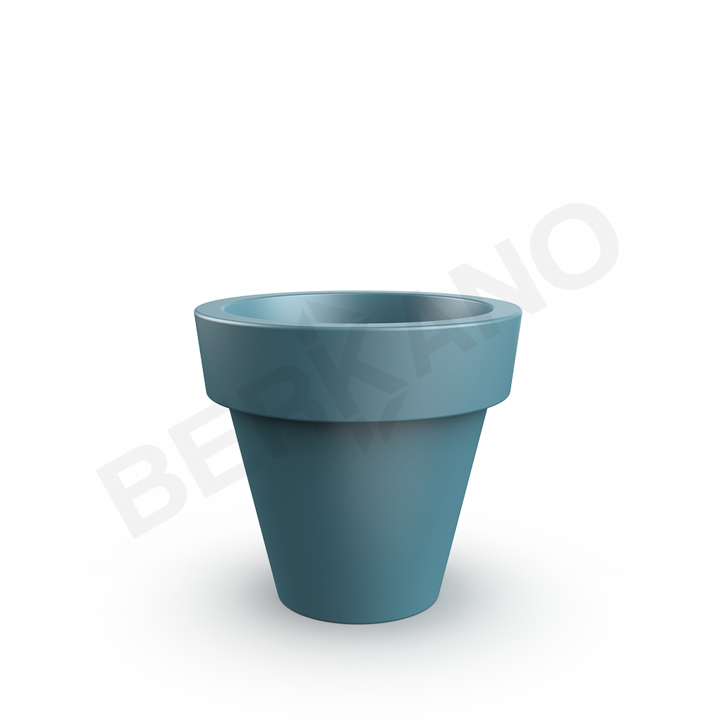 Кашпо classic 90 бирюзового цвета - фото 1