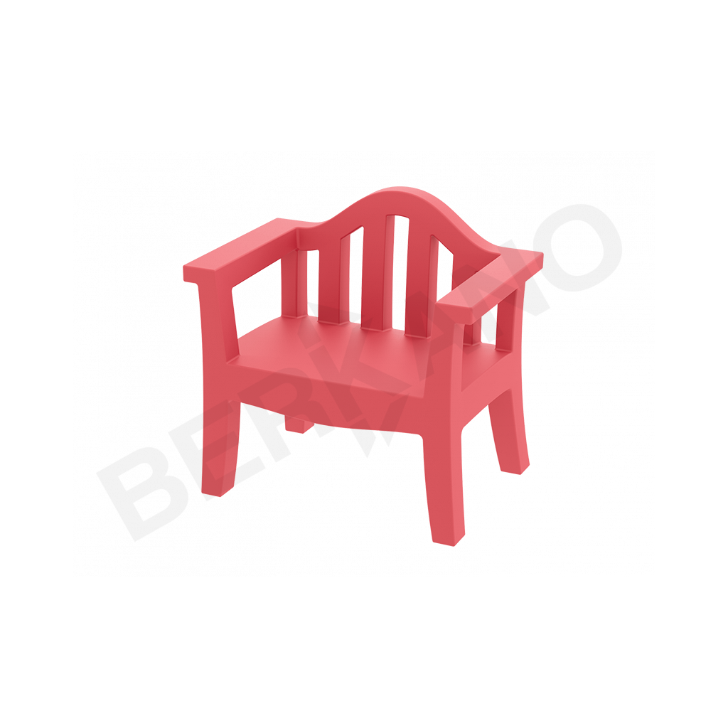 Кресло Province красного цвета - фото 1