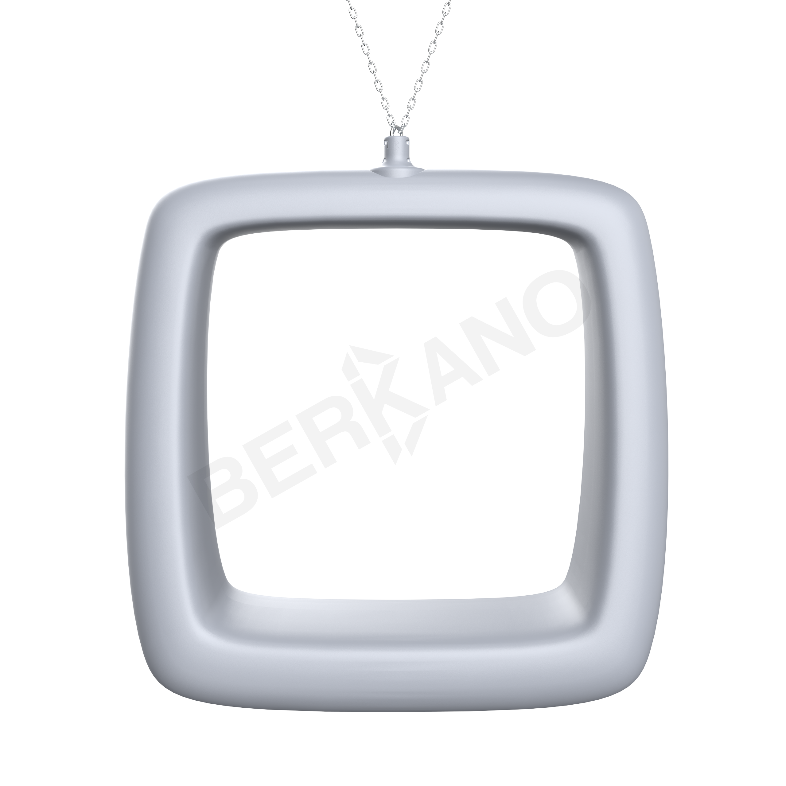 Арт-объект Moon Square серого цвета - фото 1