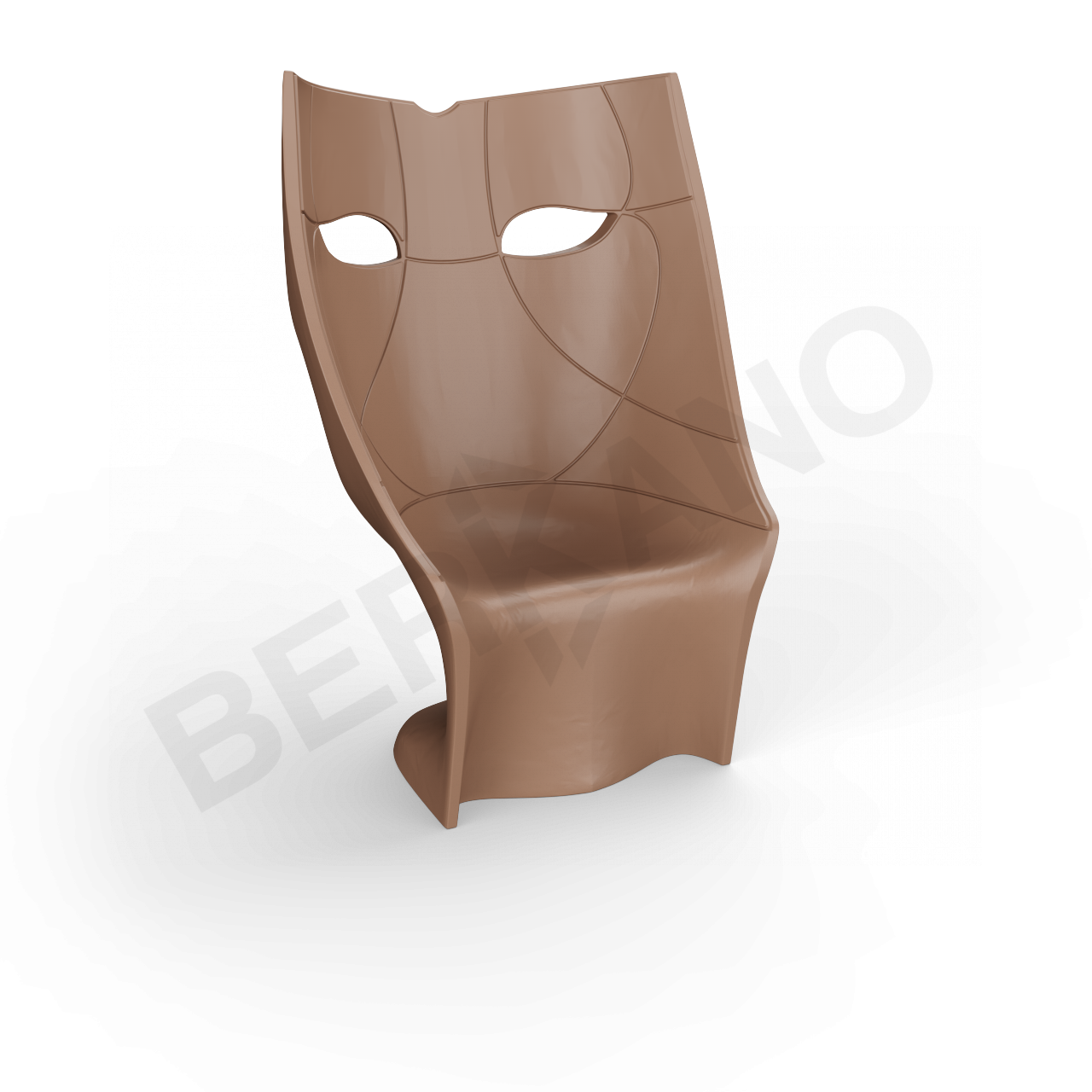 Кресло SOMF F Brown - фото 2