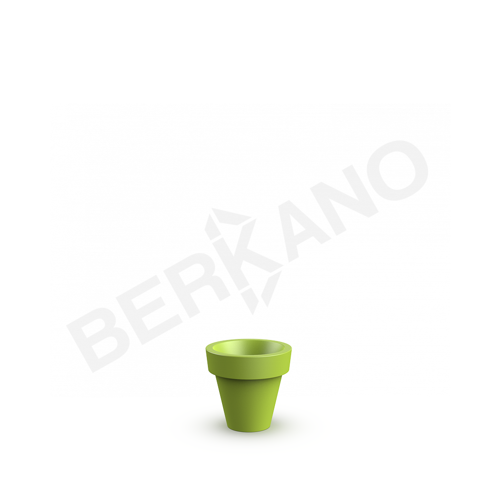 Кашпо classic 35 зеленого цвета - фото 1