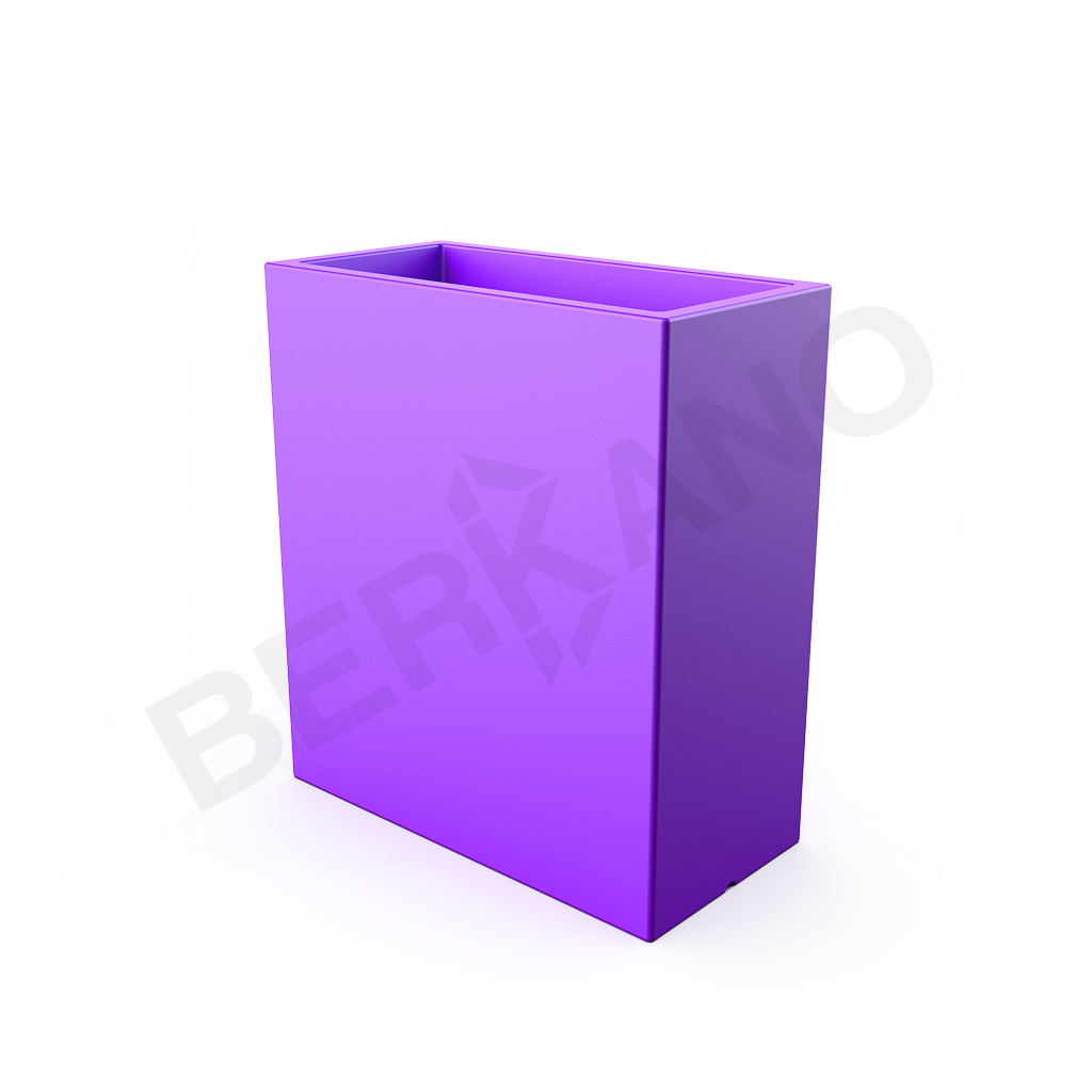 Кашпо Cubric 90*80 DB сиреневого цвета - фото 1