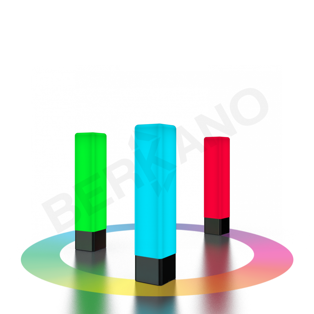 Световой столб Tollan Quadro 1200 с подсветкой RGB - фото 2