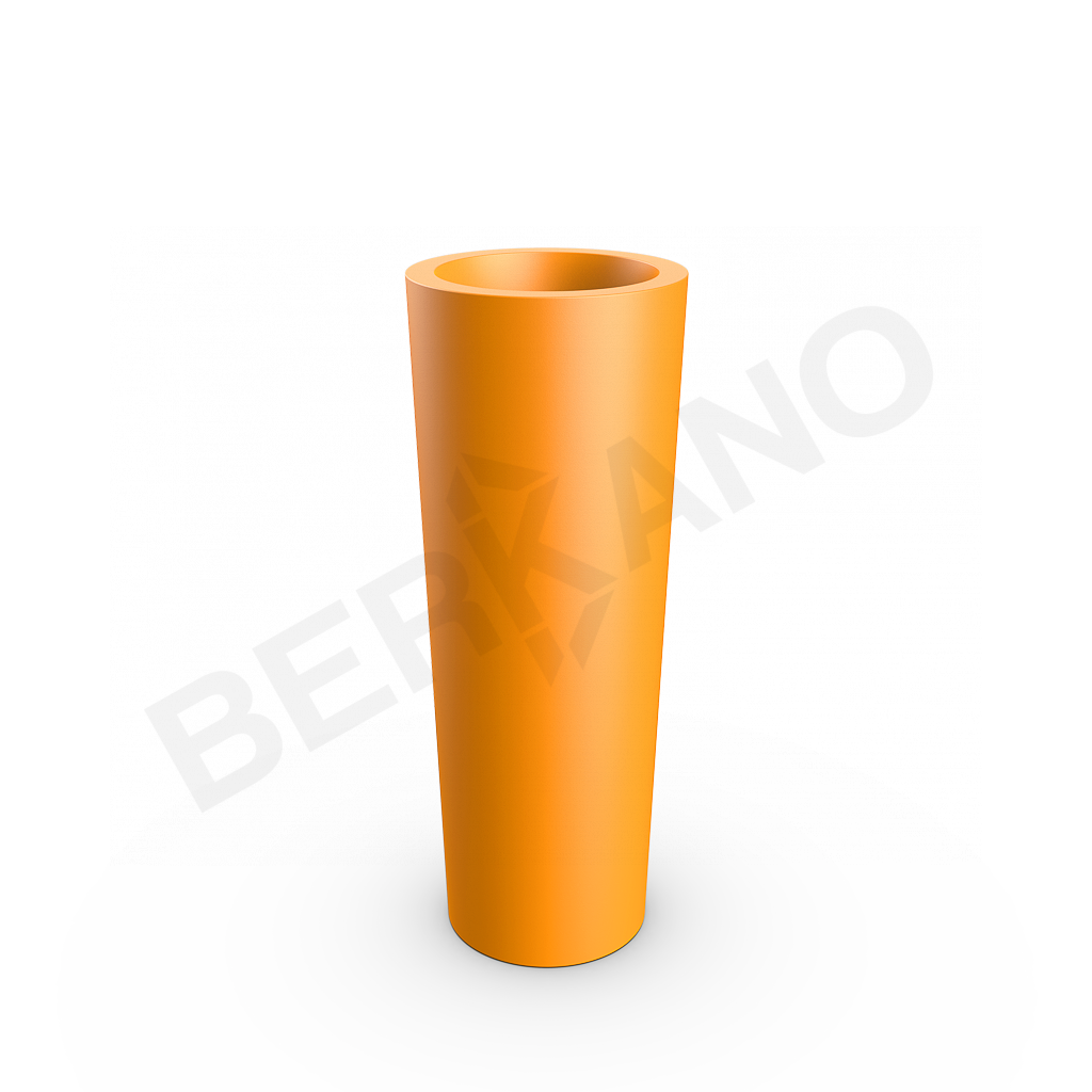 Кашпо Keila 145 DB оранжевого цвета - фото 1