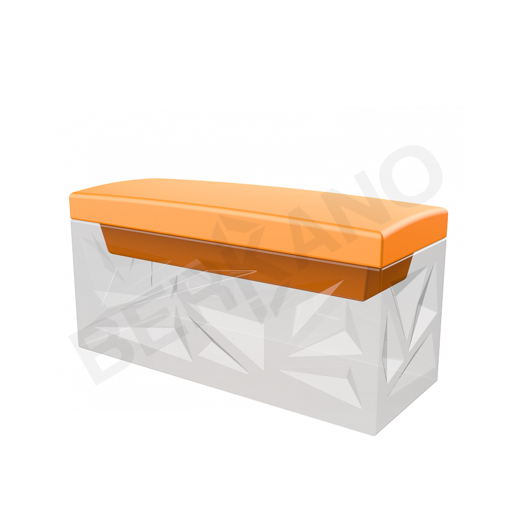 Сиденье для Icelandic Horizontal оранжевого цвета - фото 1