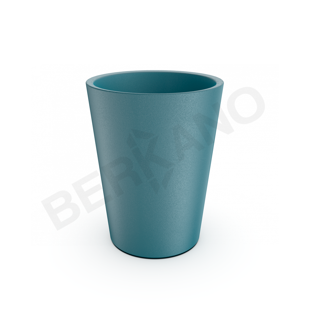 Кашпо Bloom 50 DB бирюзового цвета - фото 1