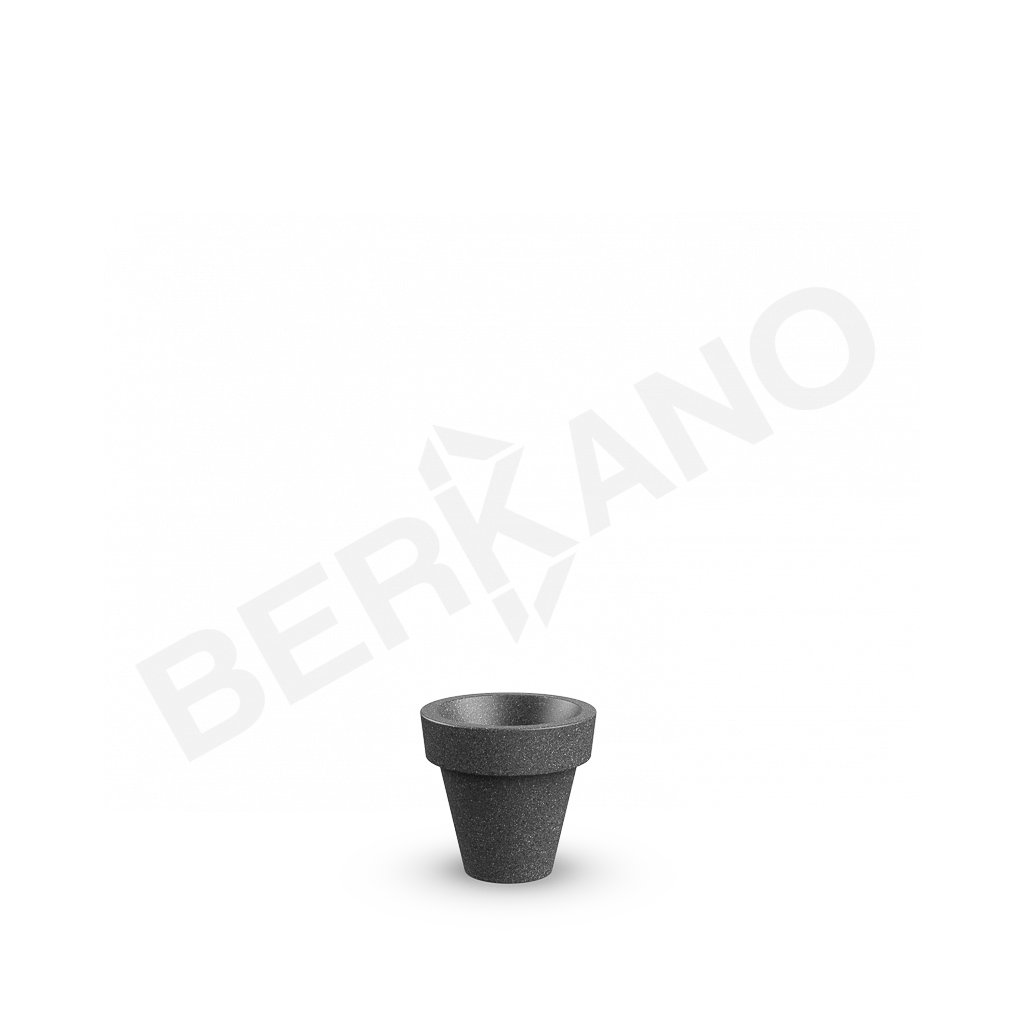 Кашпо classic 35 цвета черный гранит - фото 1