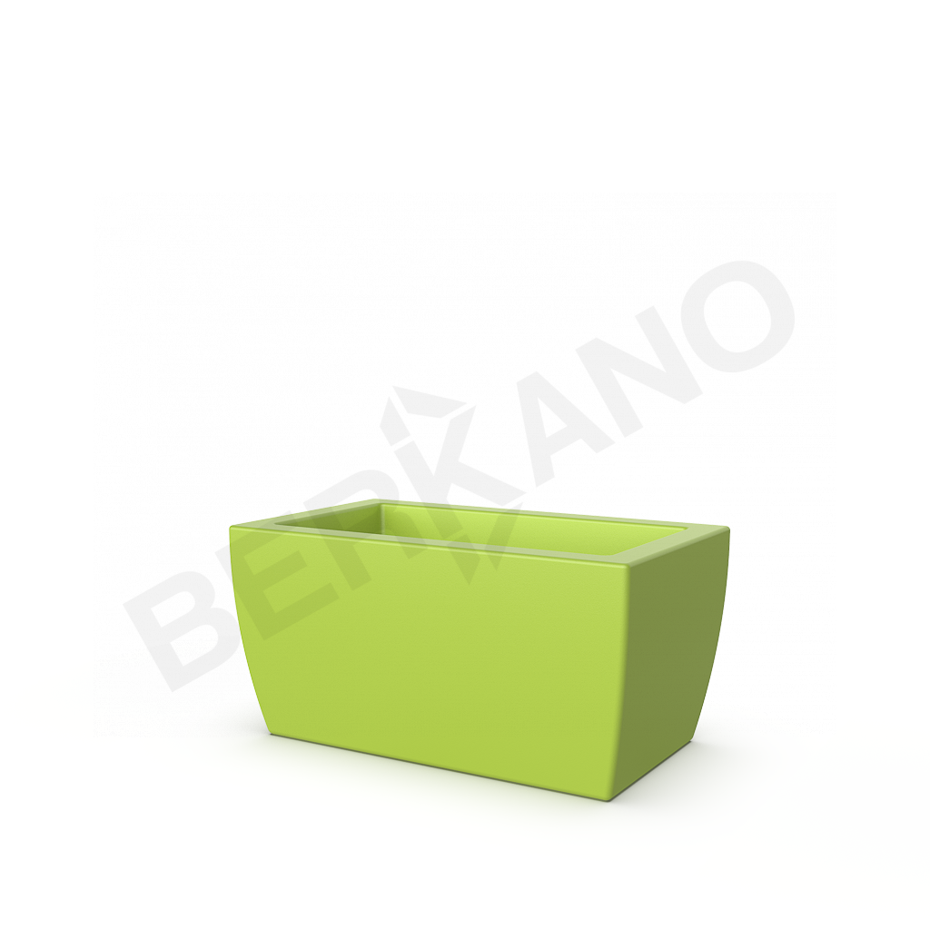 Кашпо Tenero 33 DB зеленого цвета - фото 1