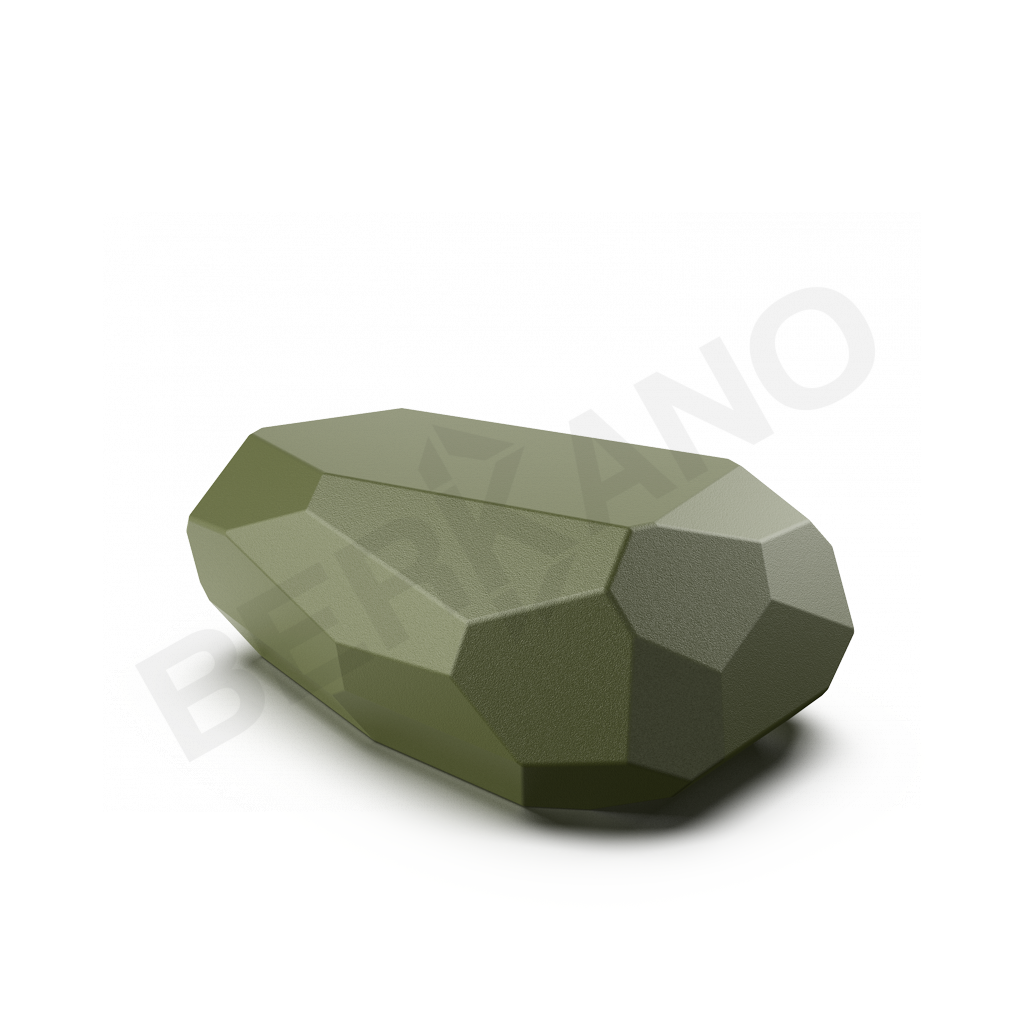 Светильник Polysquare 85 темно-зеленого цвета - фото 1