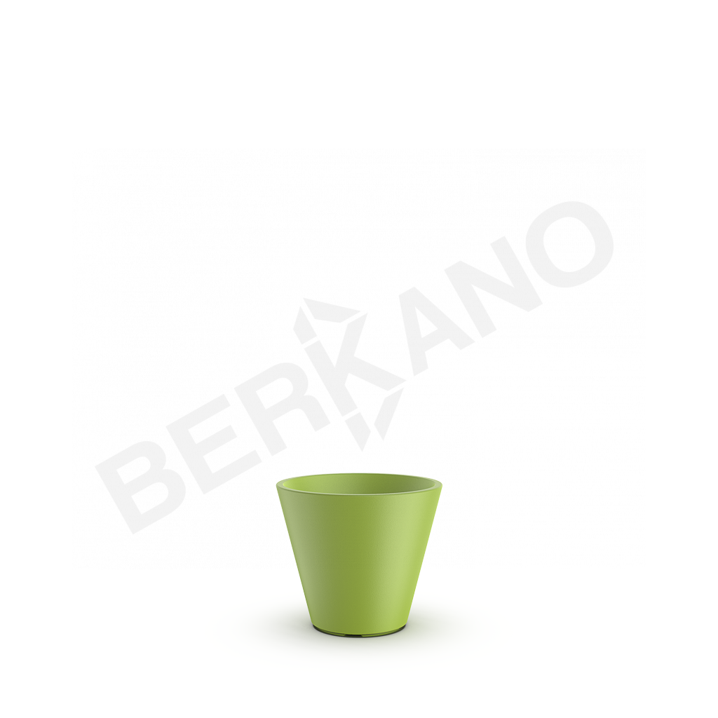Кашпо Bliss 28 зеленого цвета - фото 1