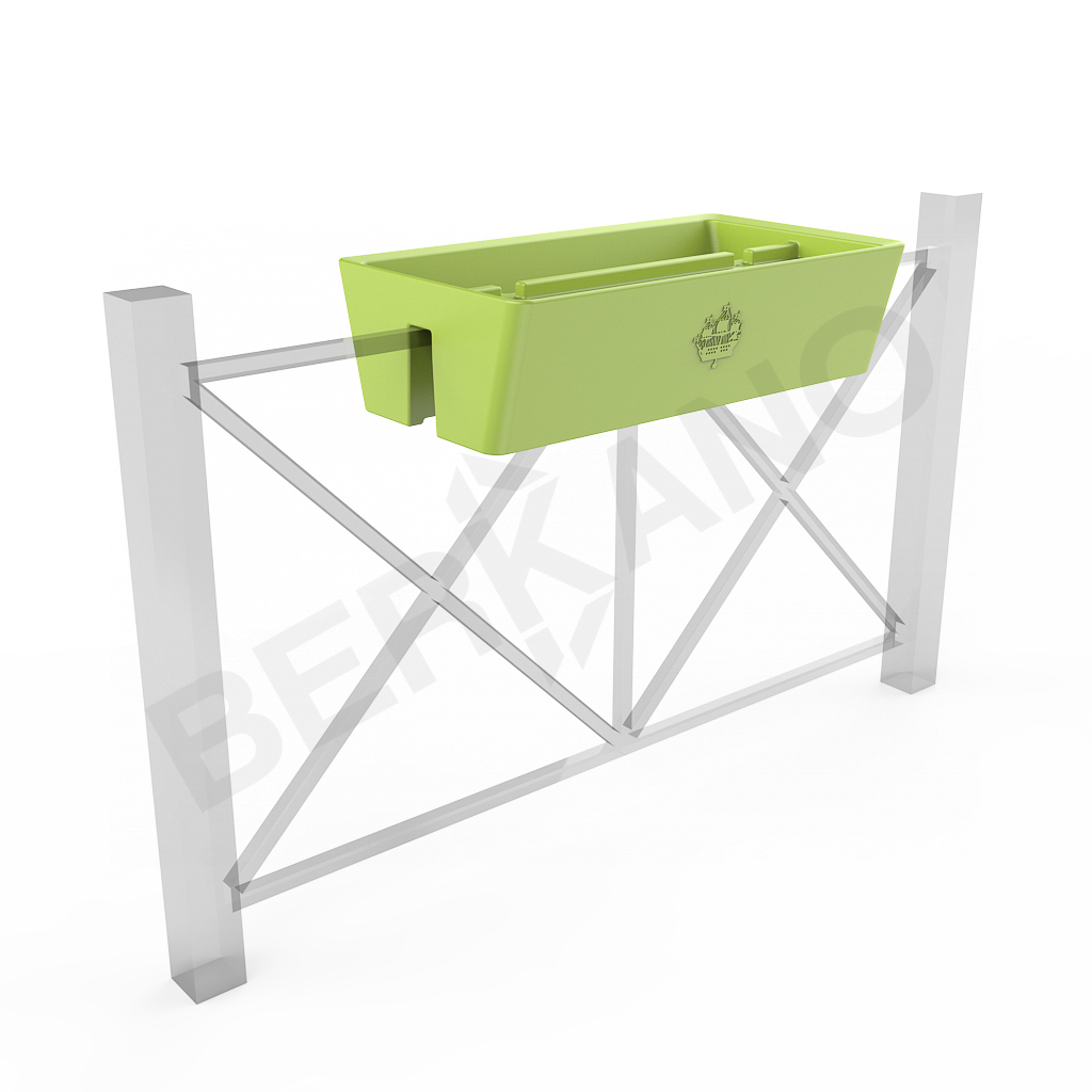 Кашпо Pabellon 27 зеленого цвета - фото 1