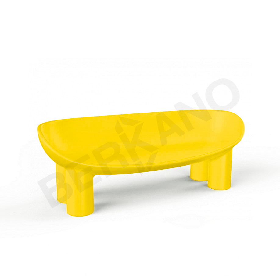 Диван SLON желтого цвета - фото 1