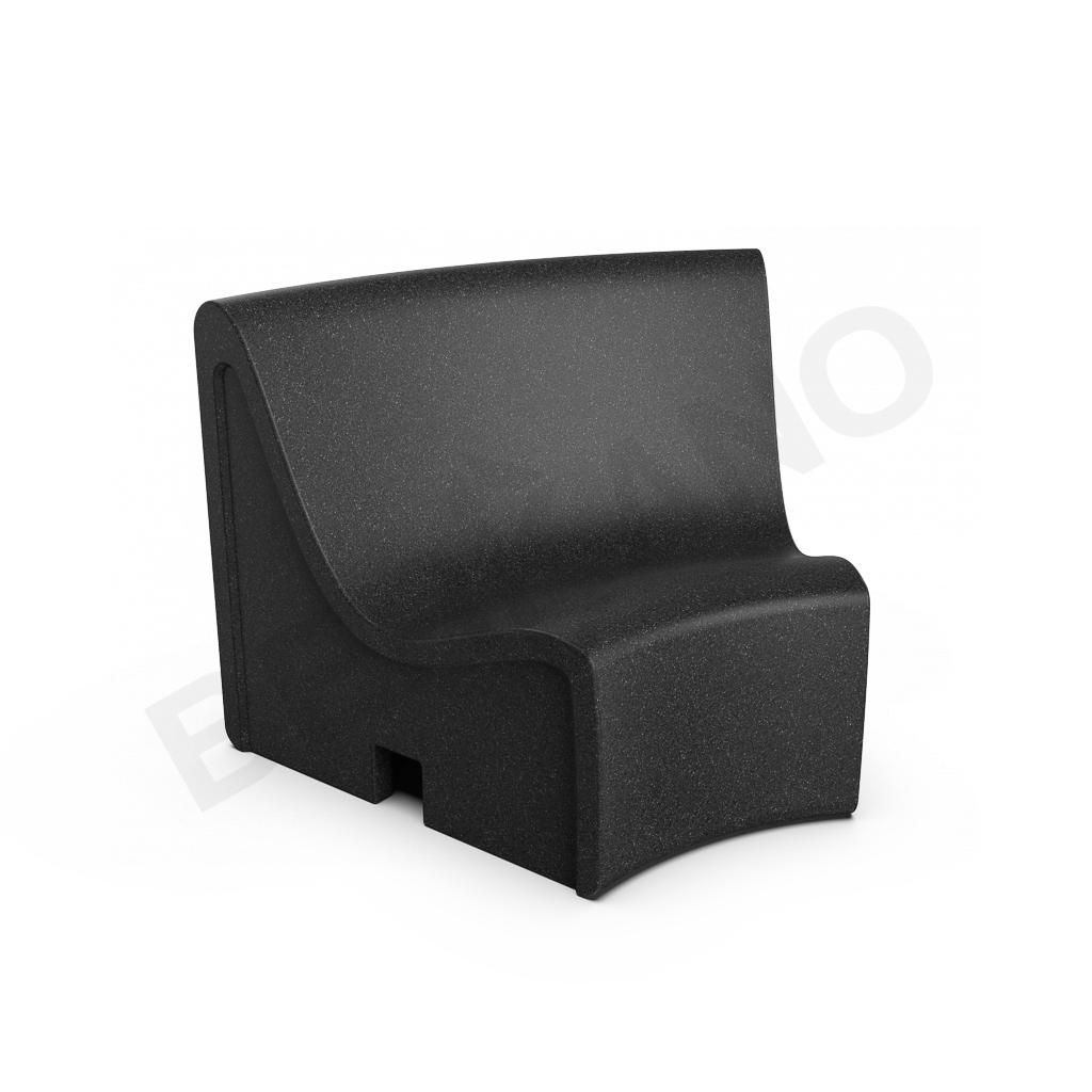 Диван Smoov Arc M Black Granite - фото 1