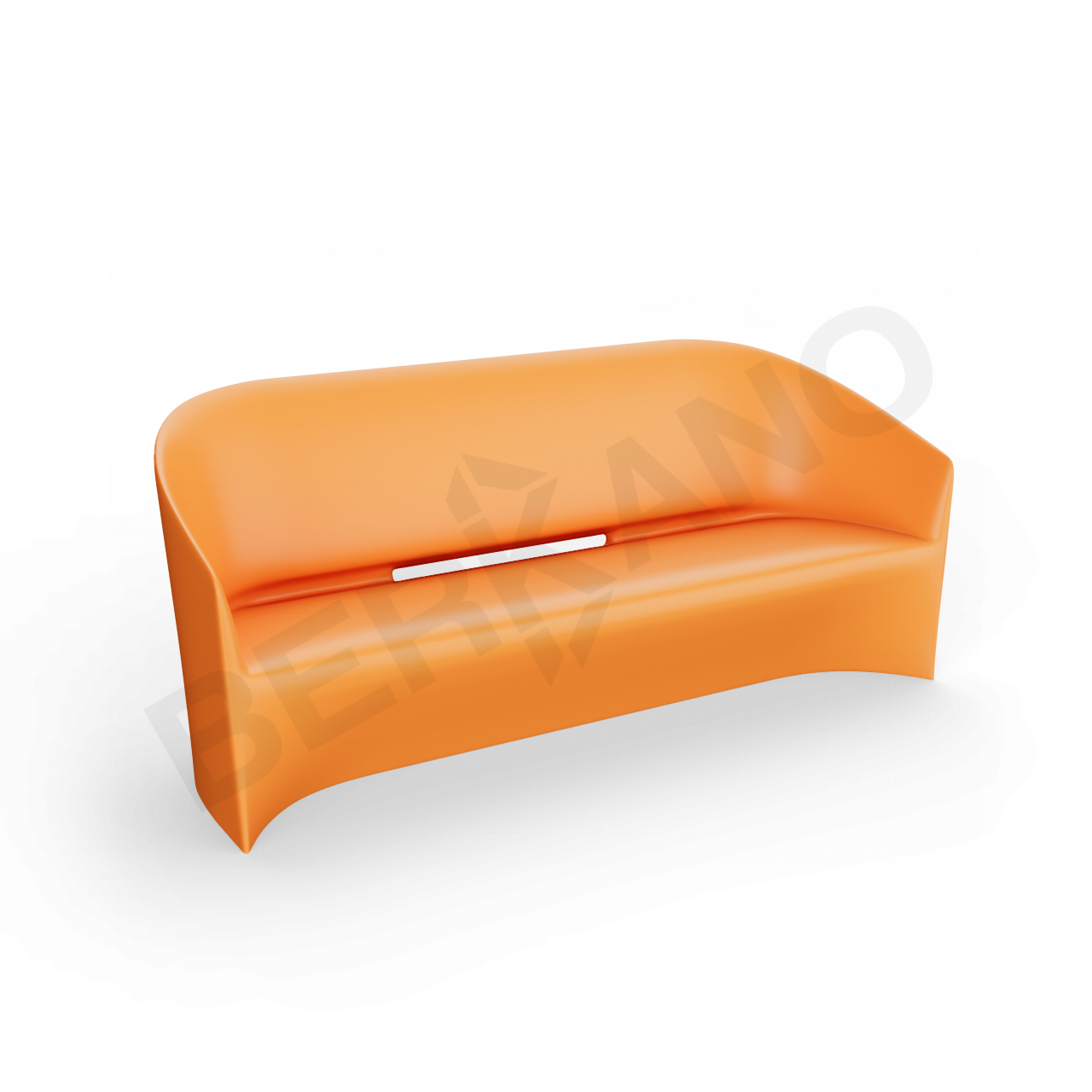 Диван Oasis оранжевого цвета - фото 1