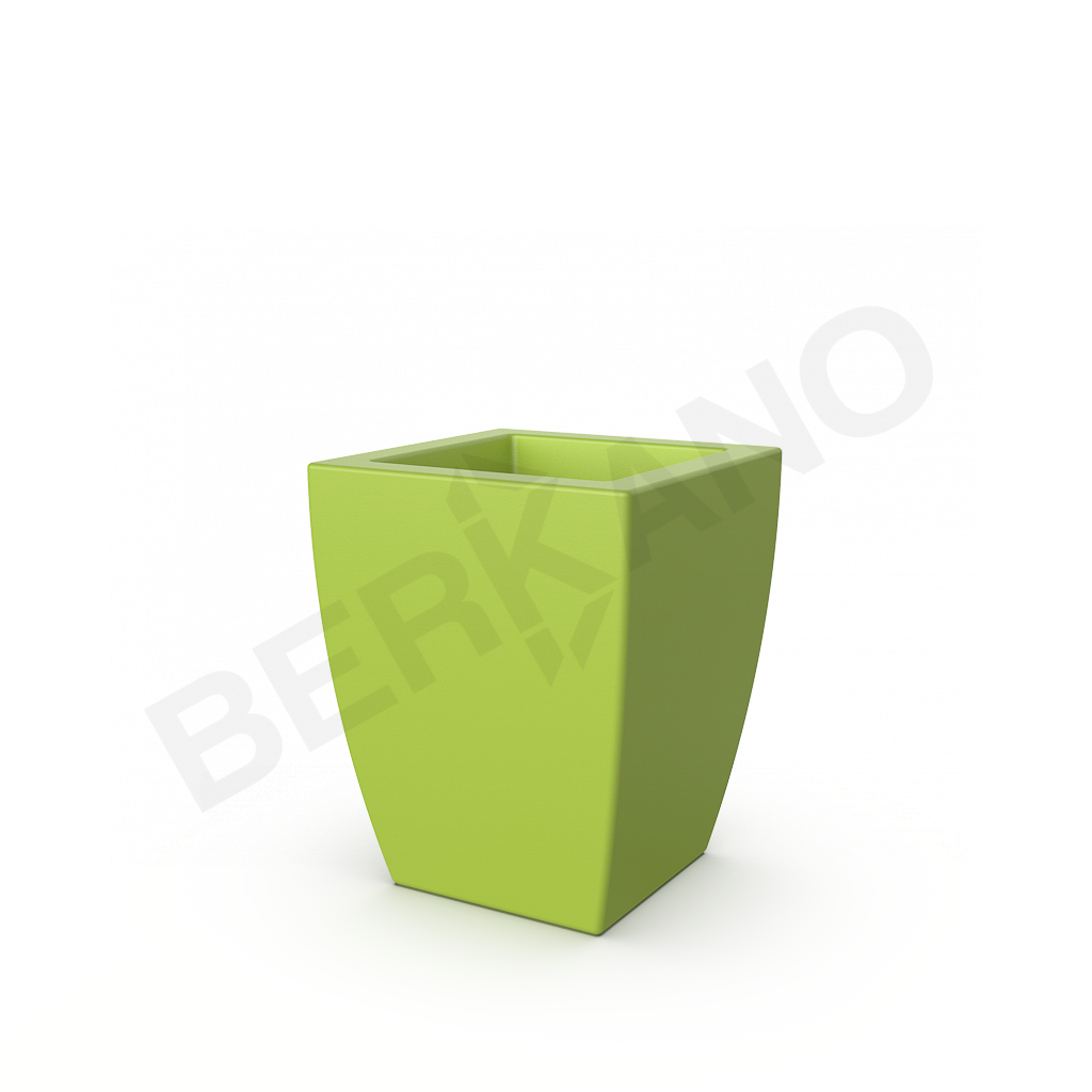 Кашпо Tenero 50 зеленого цвета - фото 1
