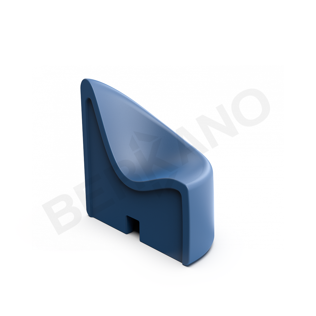 Диван Smoov Left Wave Blue - фото 1