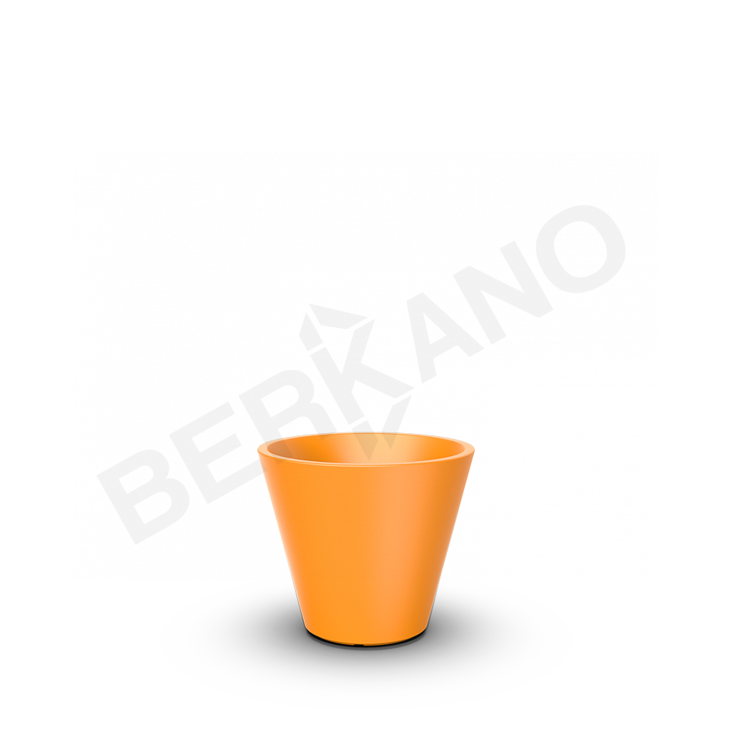 Кашпо Bliss 33 DB оранжевого цвета - фото 1
