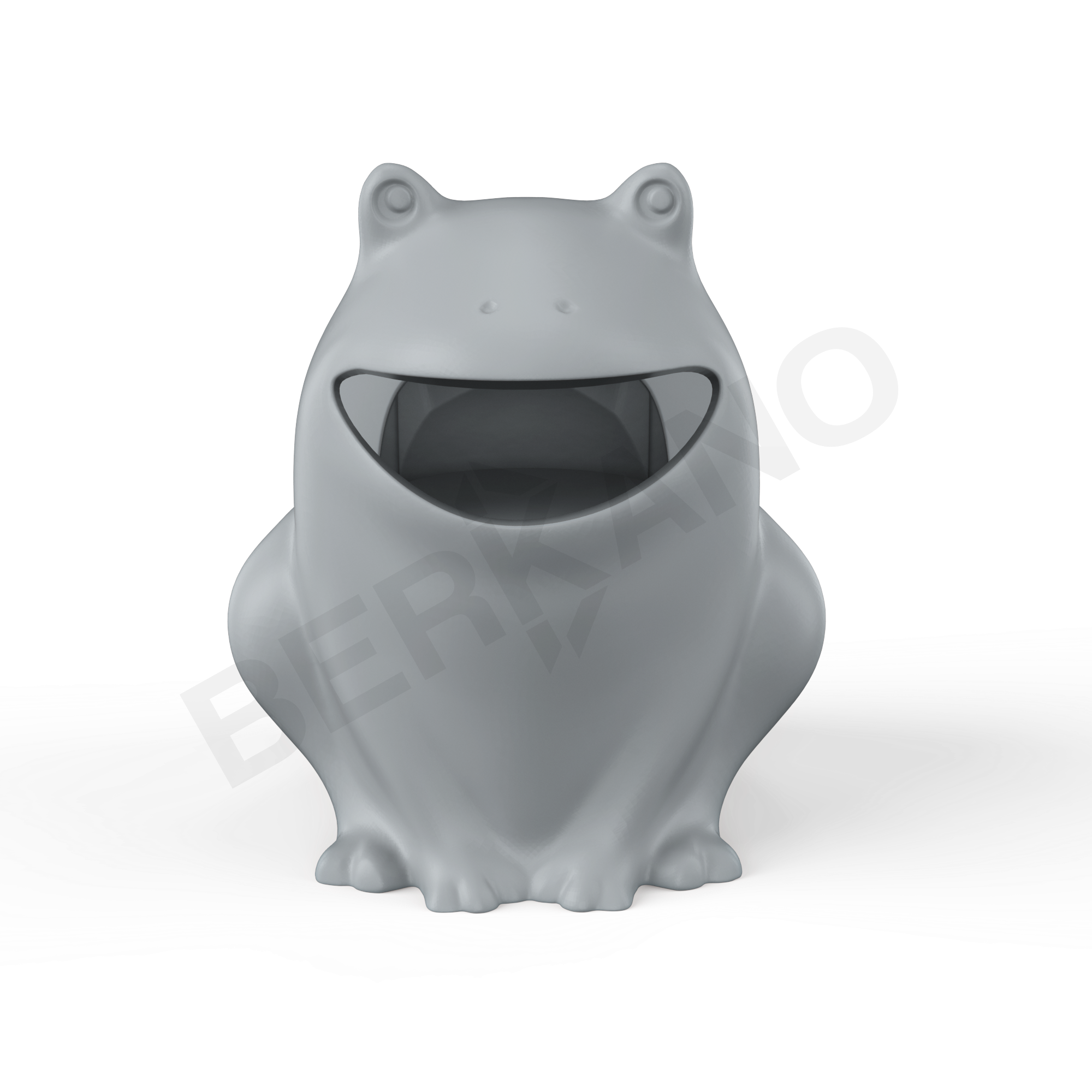 Урна детская BERKANO Frog серого цвета - фото 1