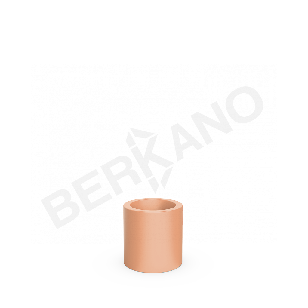 Кашпо Cilindro 30 терракотового цвета - фото 1