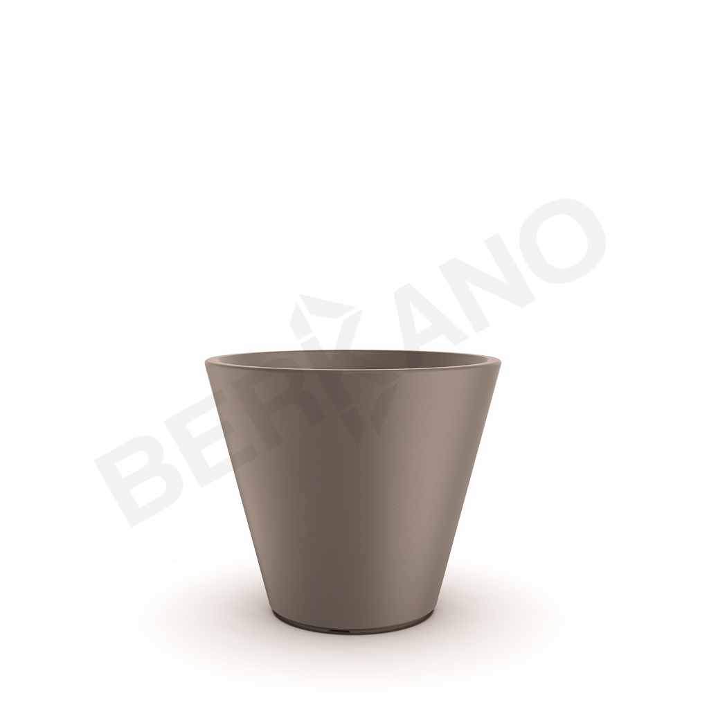 Кашпо Bliss 42 кофейного цвета - фото 1