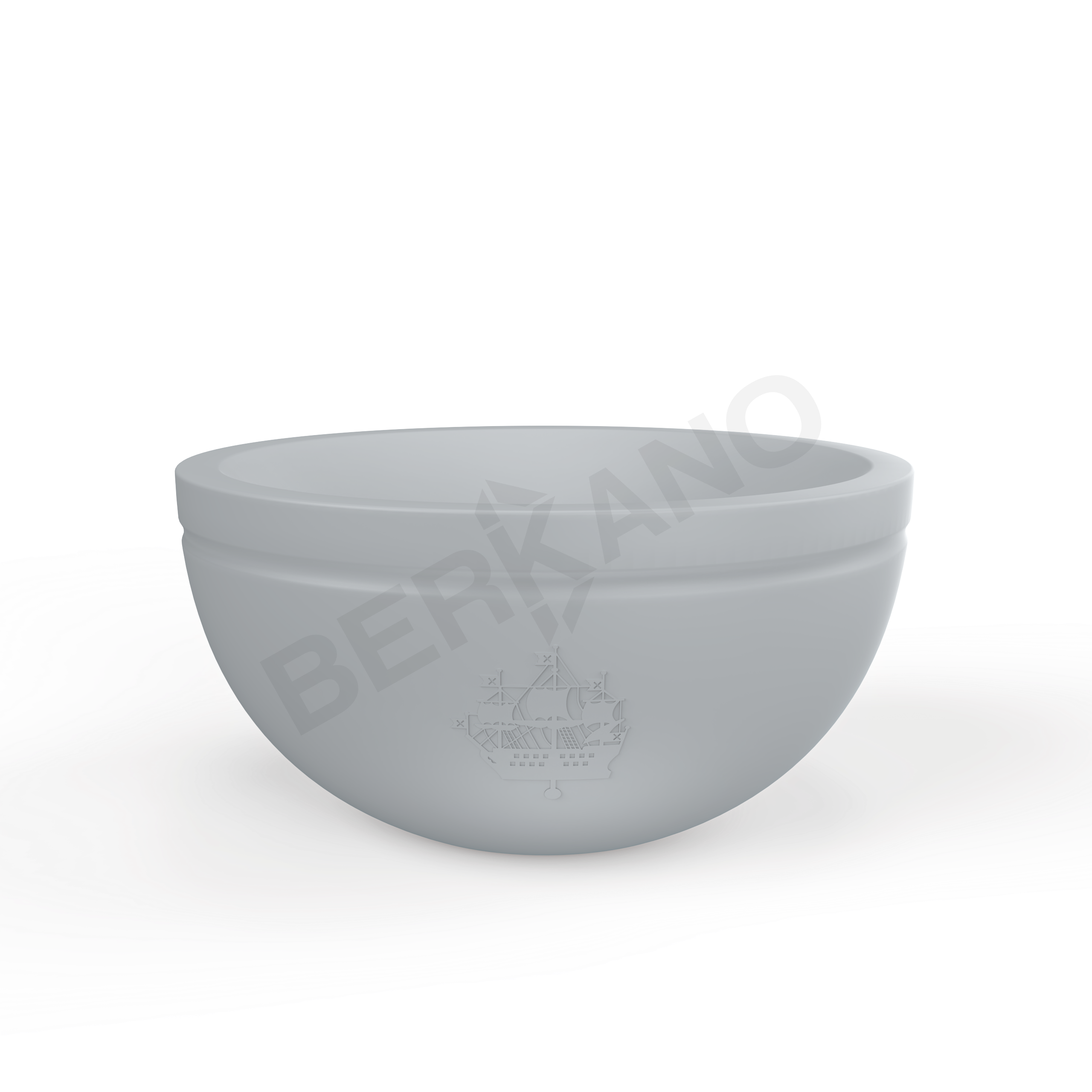 Кашпо Суворовская чаша DB серого цвета - фото 1