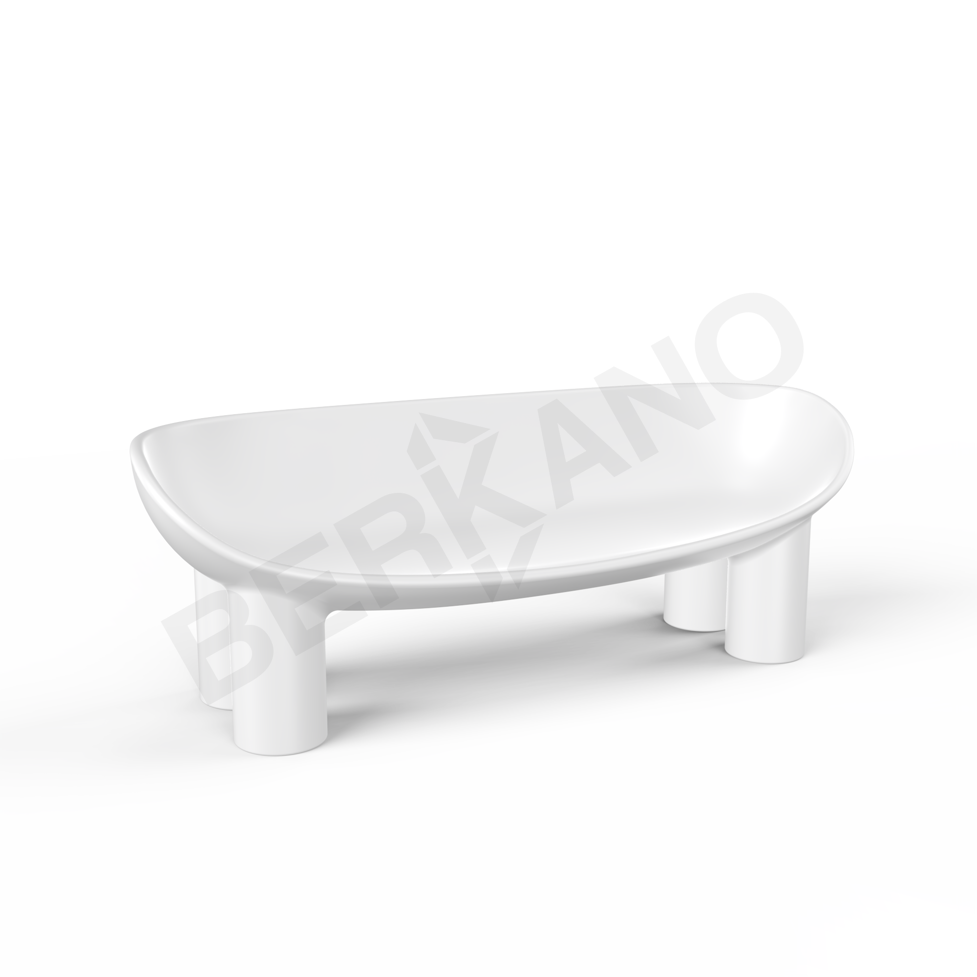 Диван SLON белого цвета