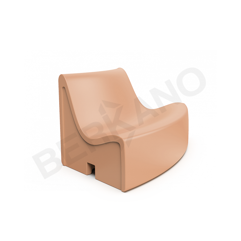 Диван Smoov Arc L Terracotta - фото 1