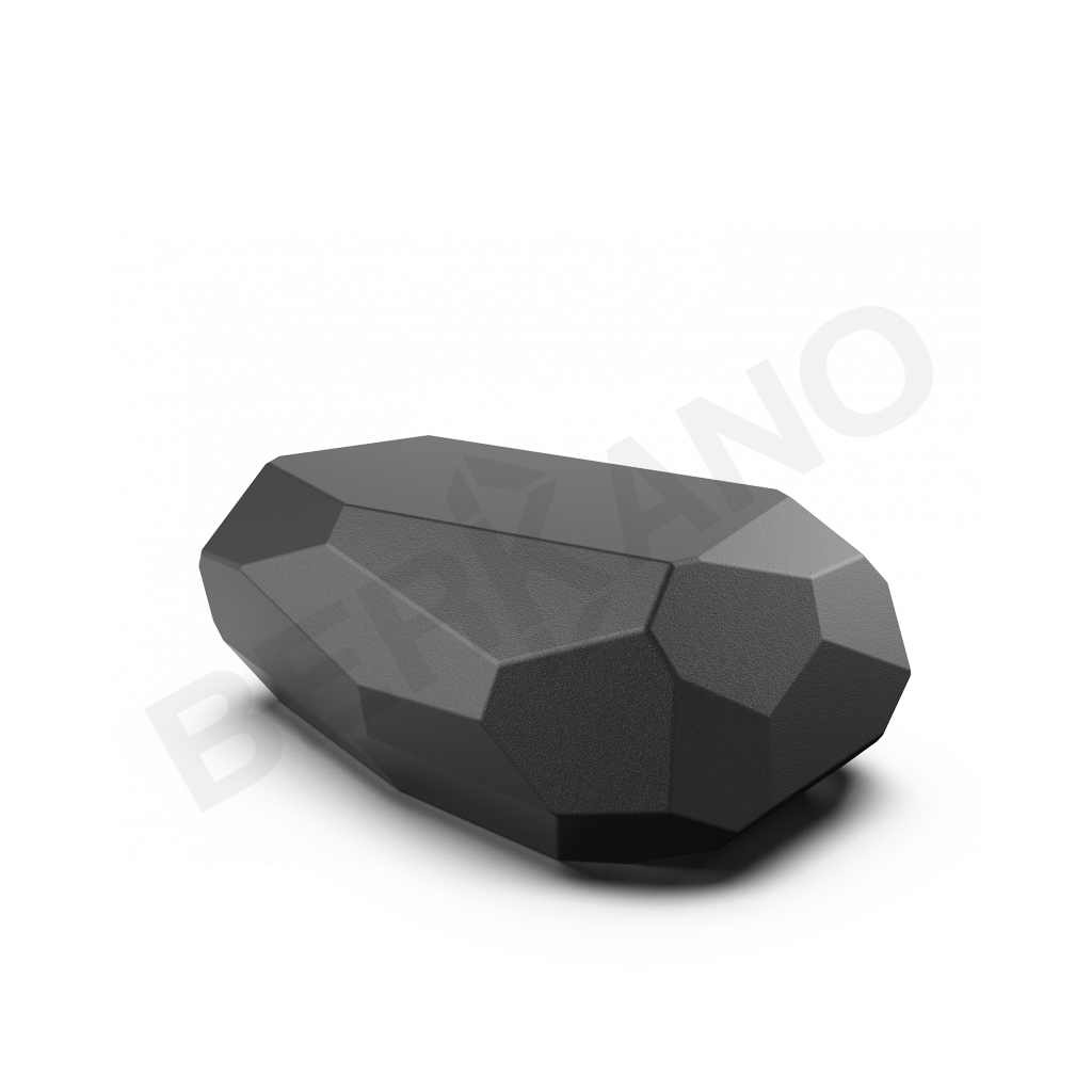 Стол Skull 85 Coal Black - фото 1